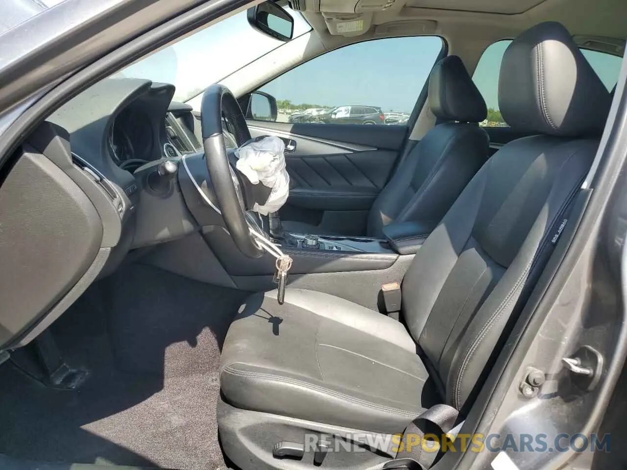 7 Photograph of a damaged car JN1EV7AP2LM203614 INFINITI Q50 2020