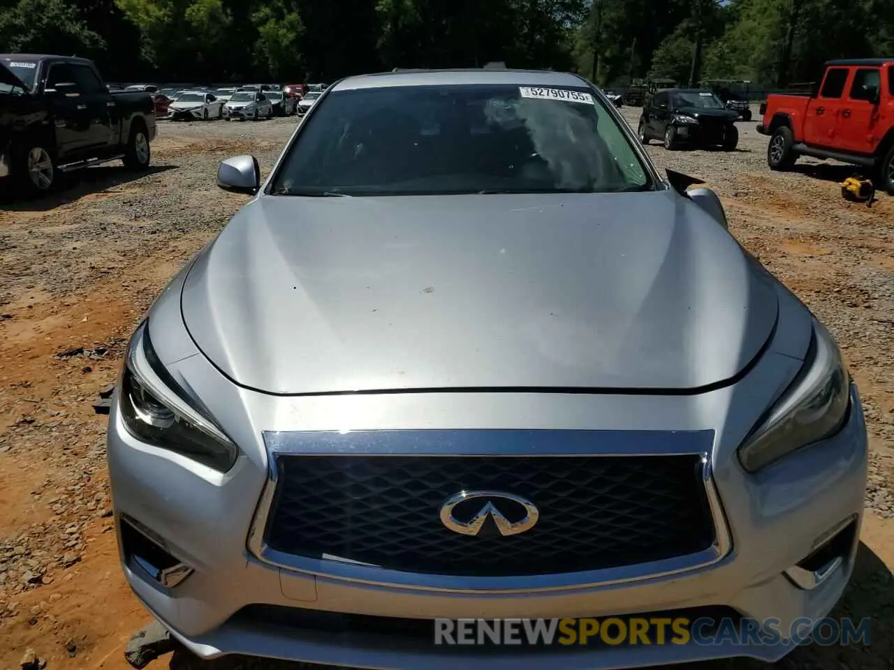 5 Photograph of a damaged car JN1EV7AP2LM206478 INFINITI Q50 2020