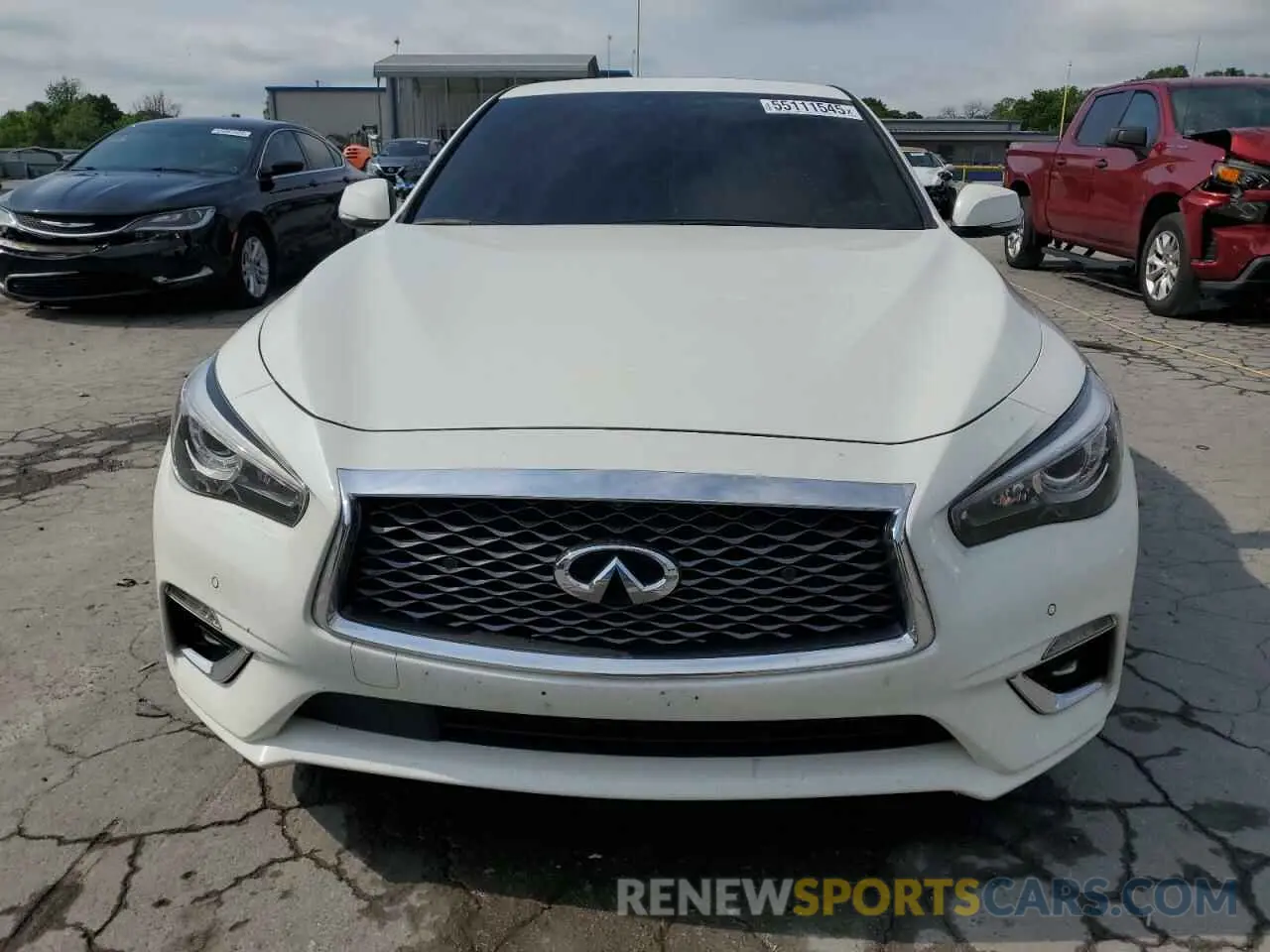 5 Фотография поврежденного автомобиля JN1EV7AP2LM206562 INFINITI Q50 2020