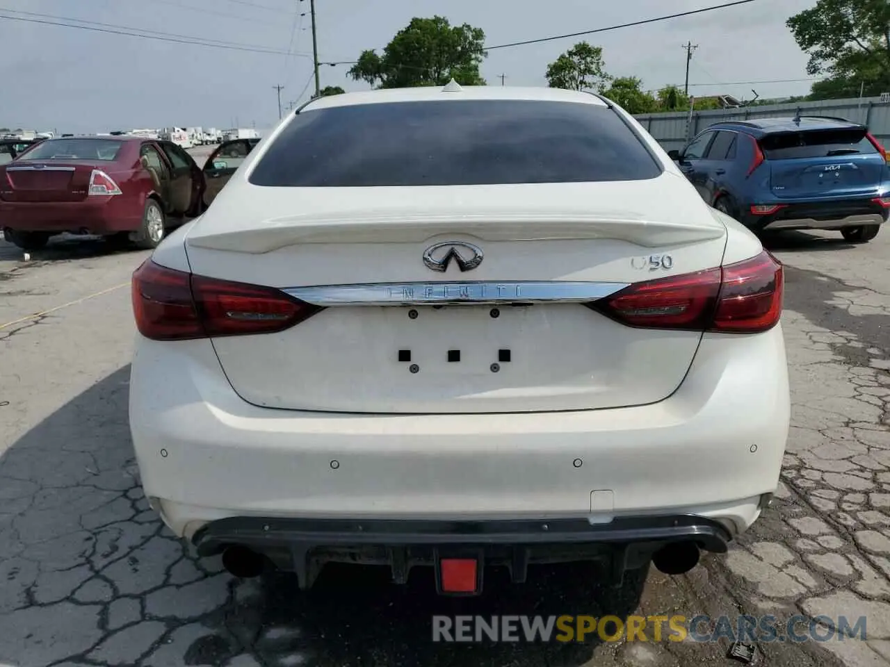 6 Фотография поврежденного автомобиля JN1EV7AP2LM206562 INFINITI Q50 2020