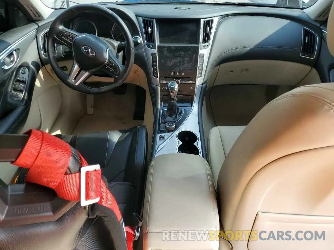 8 Фотография поврежденного автомобиля JN1EV7AP2LM206562 INFINITI Q50 2020