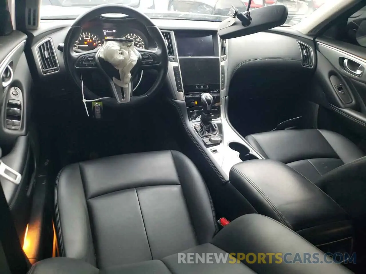 8 Фотография поврежденного автомобиля JN1EV7AP3LM202259 INFINITI Q50 2020