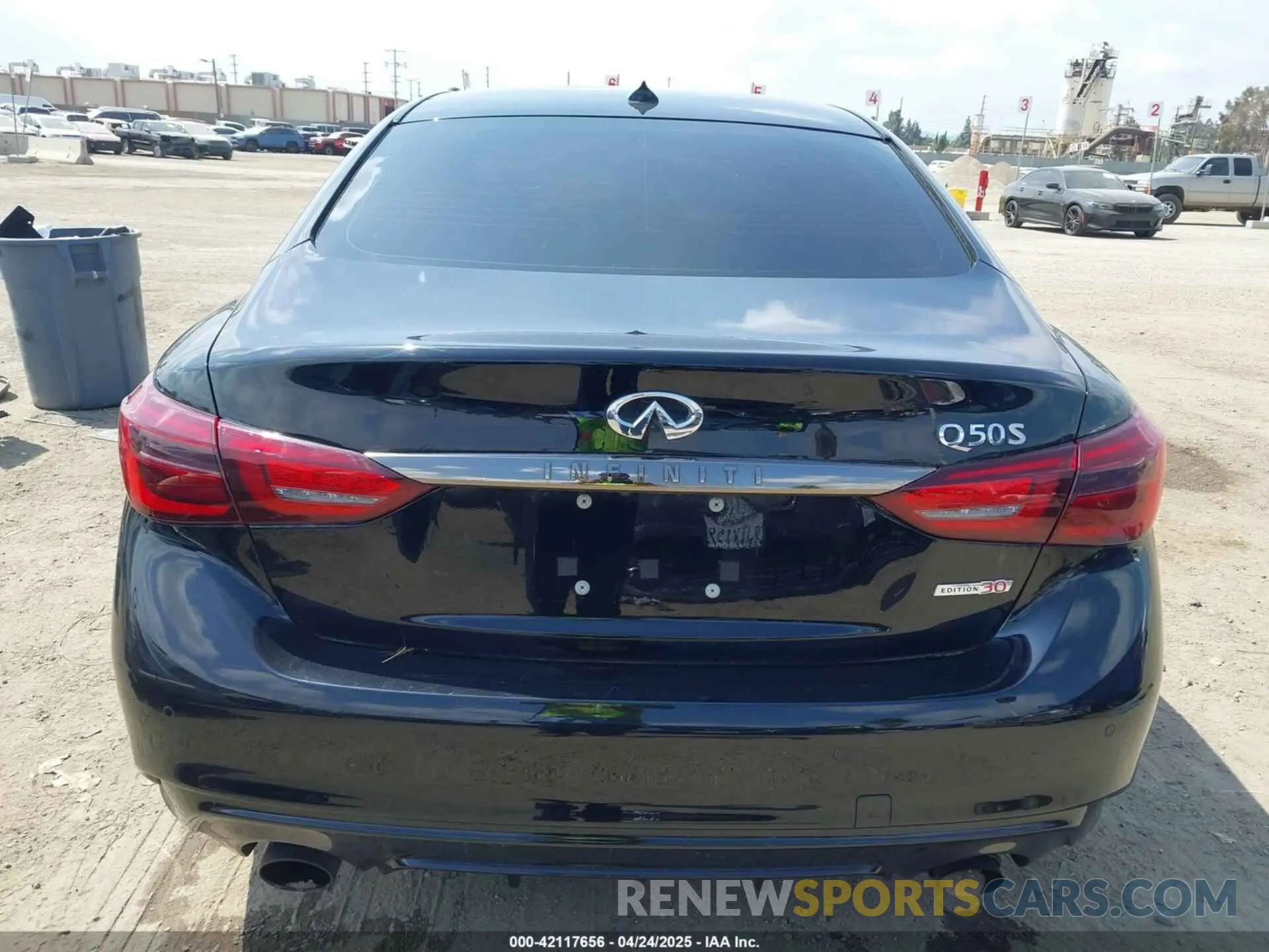 15 Фотография поврежденного автомобиля JN1EV7AP3LM203377 INFINITI Q50 2020