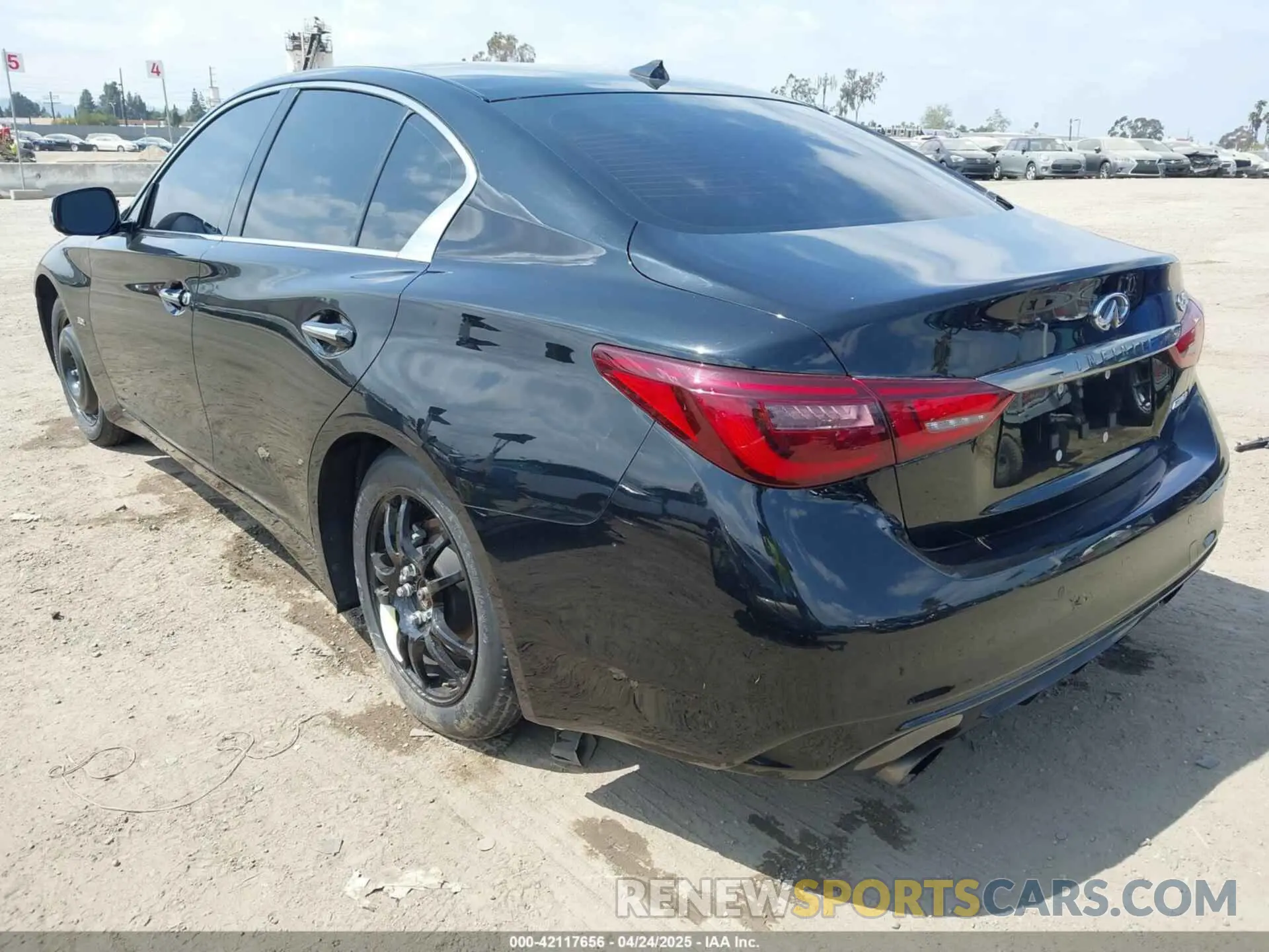 3 Фотография поврежденного автомобиля JN1EV7AP3LM203377 INFINITI Q50 2020