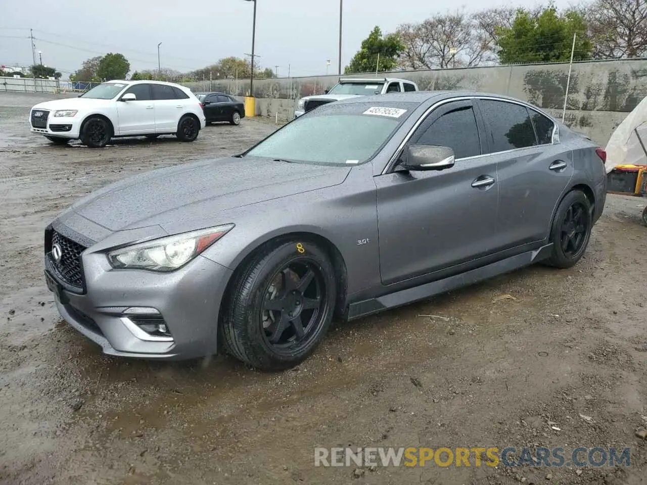 1 Фотография поврежденного автомобиля JN1EV7AP3LM203637 INFINITI Q50 2020