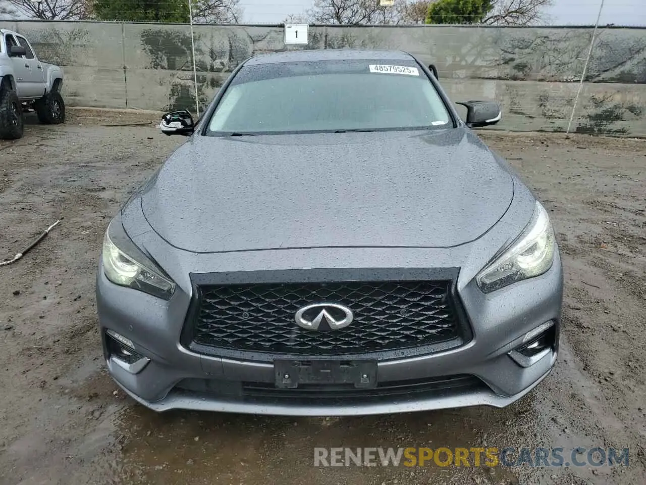 5 Фотография поврежденного автомобиля JN1EV7AP3LM203637 INFINITI Q50 2020