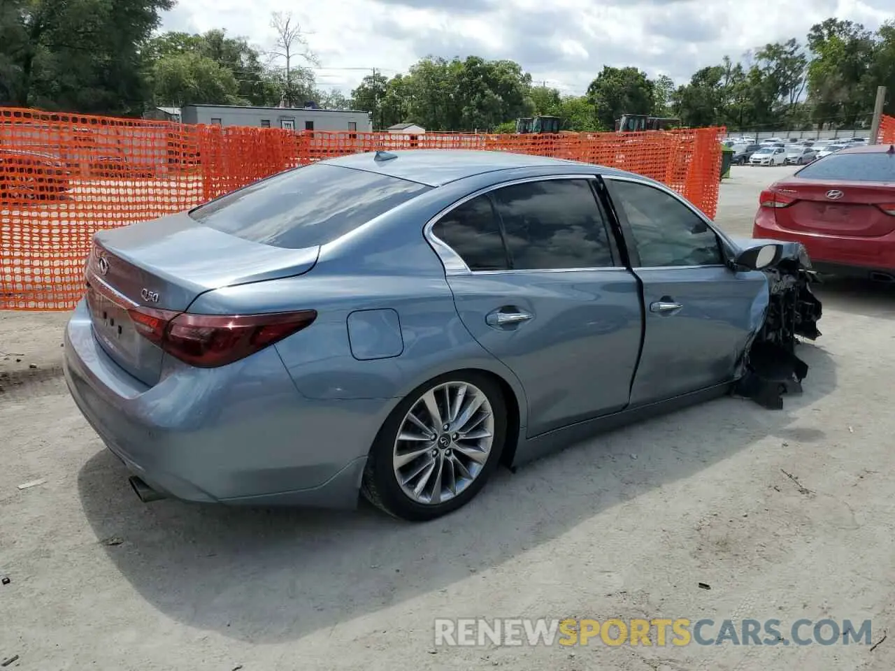 3 Photograph of a damaged car JN1EV7AP3LM204321 INFINITI Q50 2020