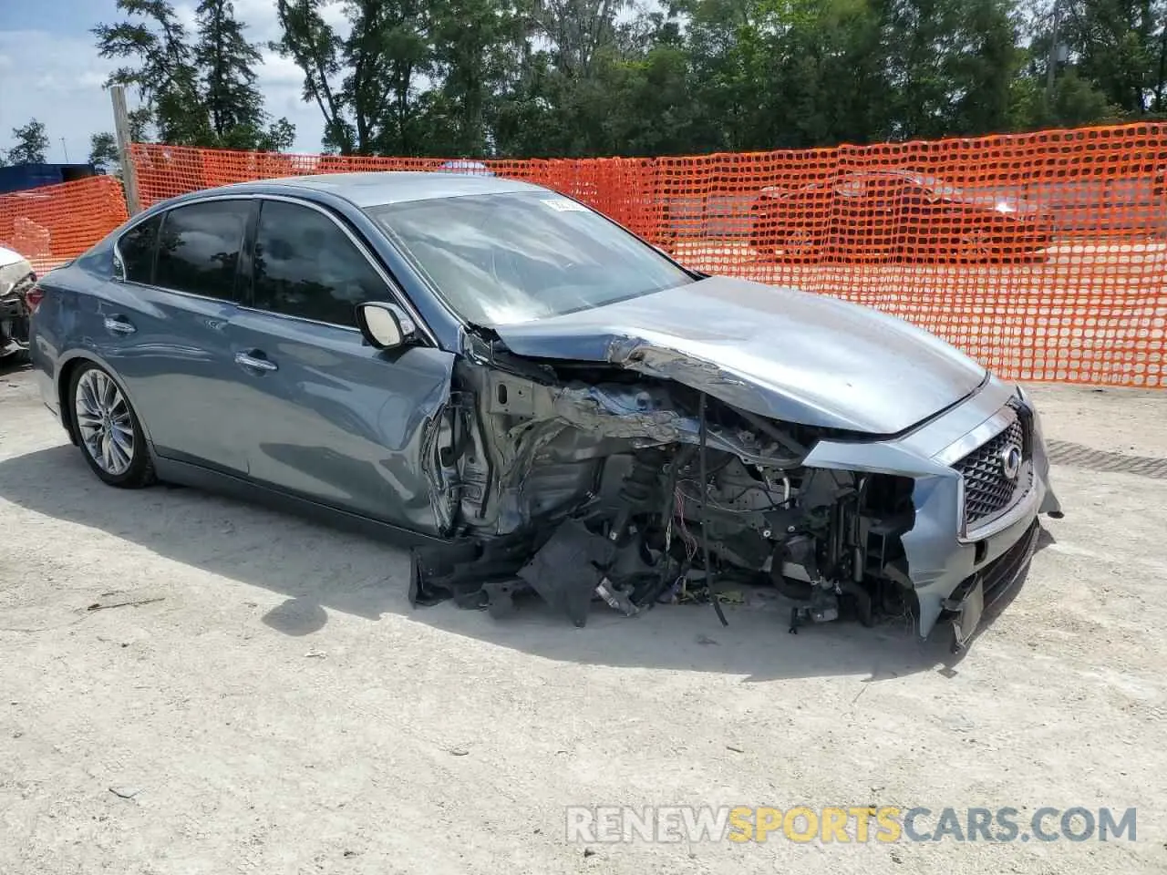 4 Photograph of a damaged car JN1EV7AP3LM204321 INFINITI Q50 2020