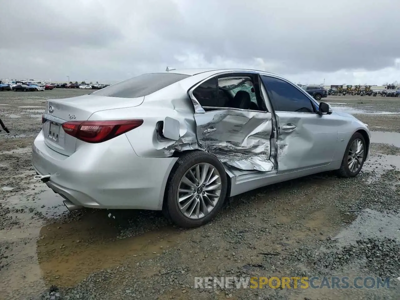 3 Фотография поврежденного автомобиля JN1EV7AP3LM205002 INFINITI Q50 2020