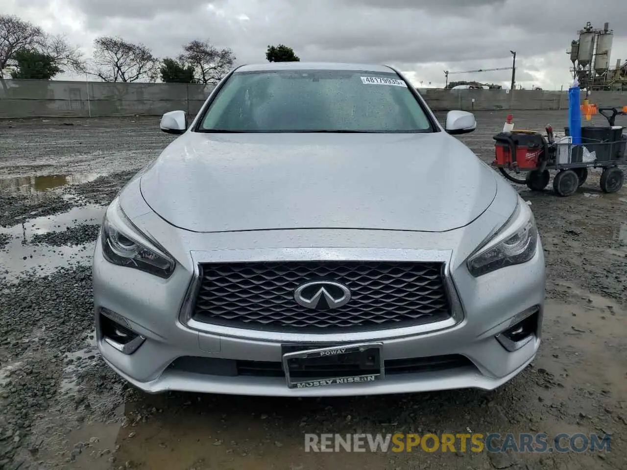 5 Фотография поврежденного автомобиля JN1EV7AP3LM205002 INFINITI Q50 2020