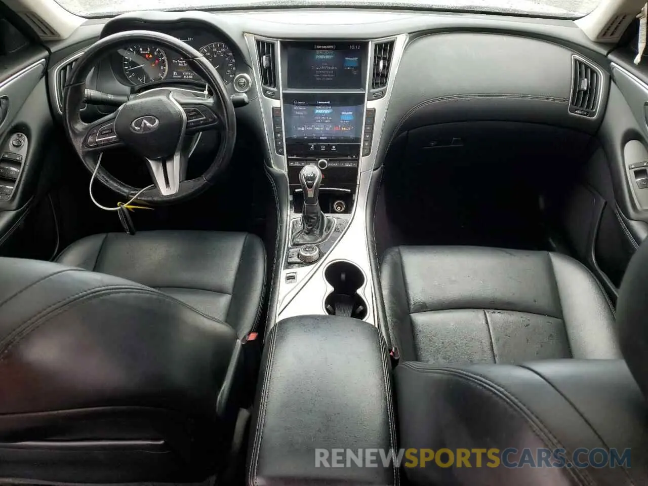 8 Фотография поврежденного автомобиля JN1EV7AP3LM205002 INFINITI Q50 2020