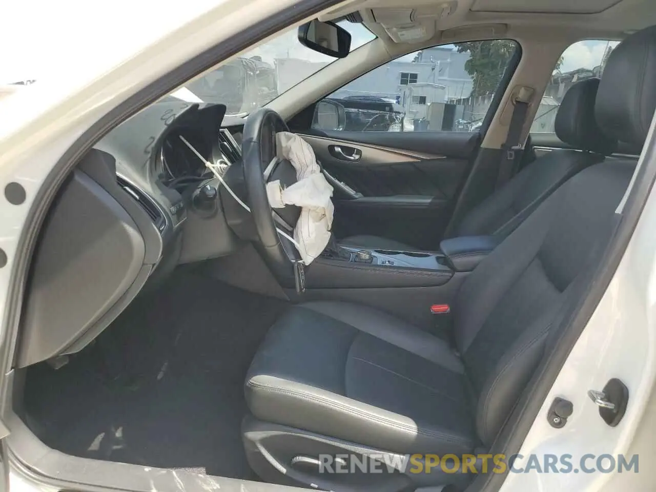 7 Photograph of a damaged car JN1EV7AP3LM206117 INFINITI Q50 2020