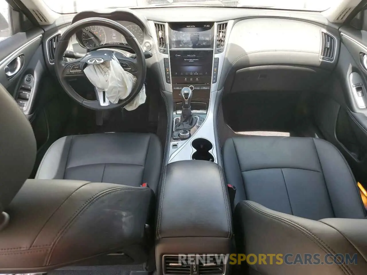 8 Photograph of a damaged car JN1EV7AP3LM206117 INFINITI Q50 2020