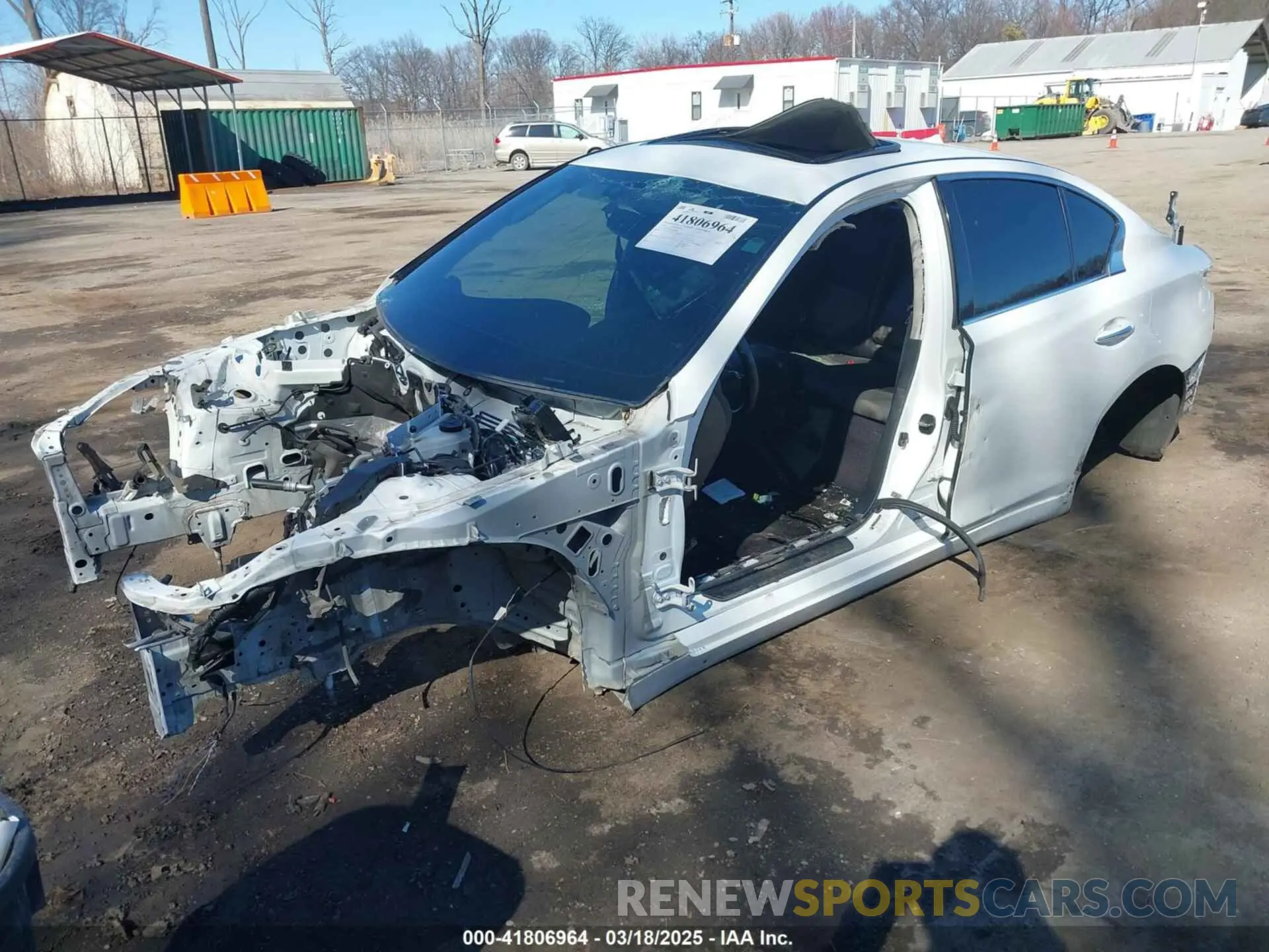 2 Фотография поврежденного автомобиля JN1EV7AP3LM207817 INFINITI Q50 2020
