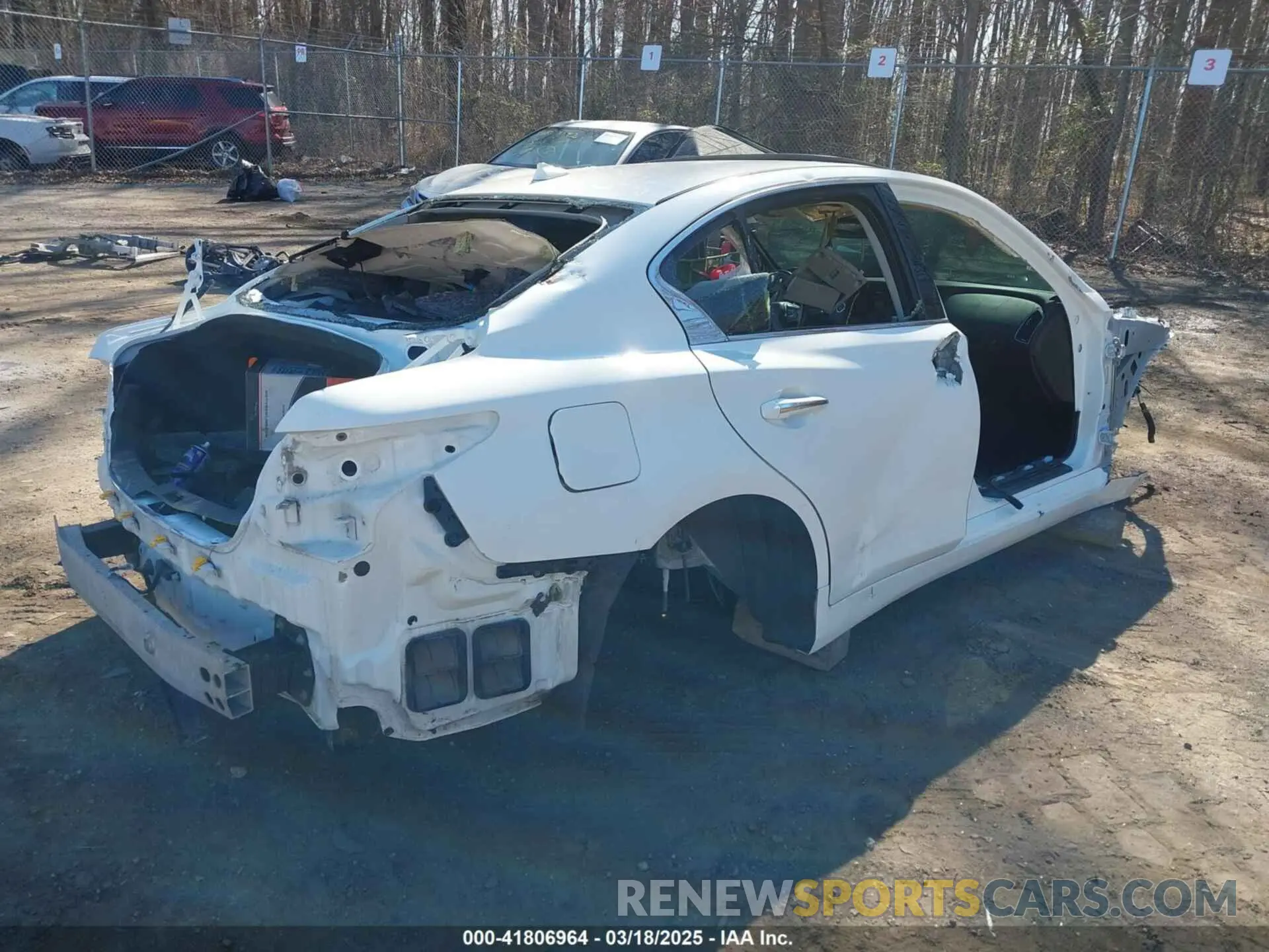 4 Фотография поврежденного автомобиля JN1EV7AP3LM207817 INFINITI Q50 2020