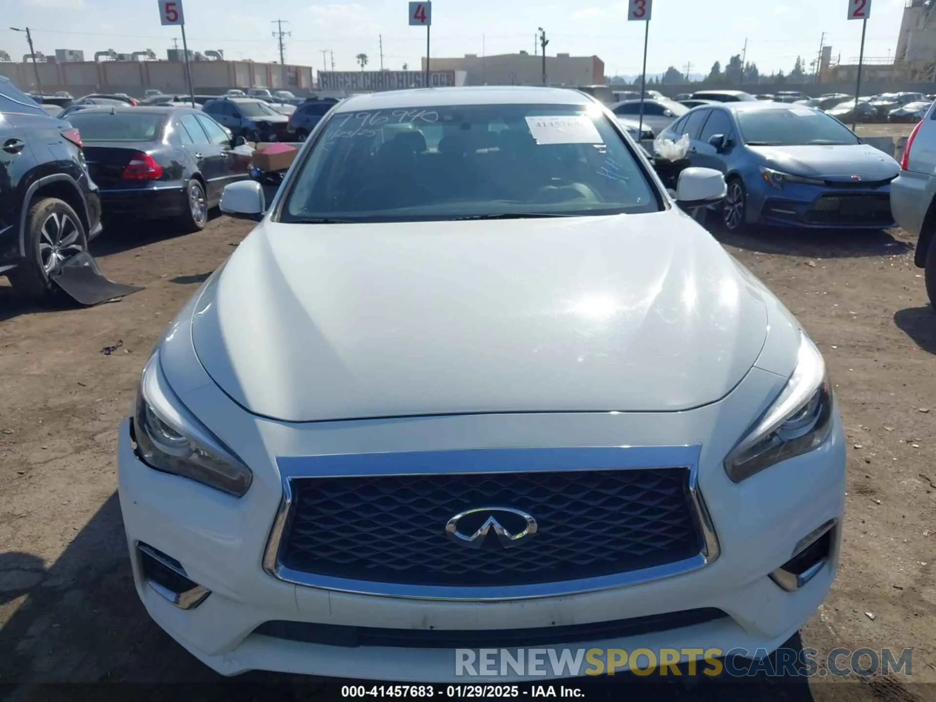 12 Фотография поврежденного автомобиля JN1EV7AP3LM207994 INFINITI Q50 2020
