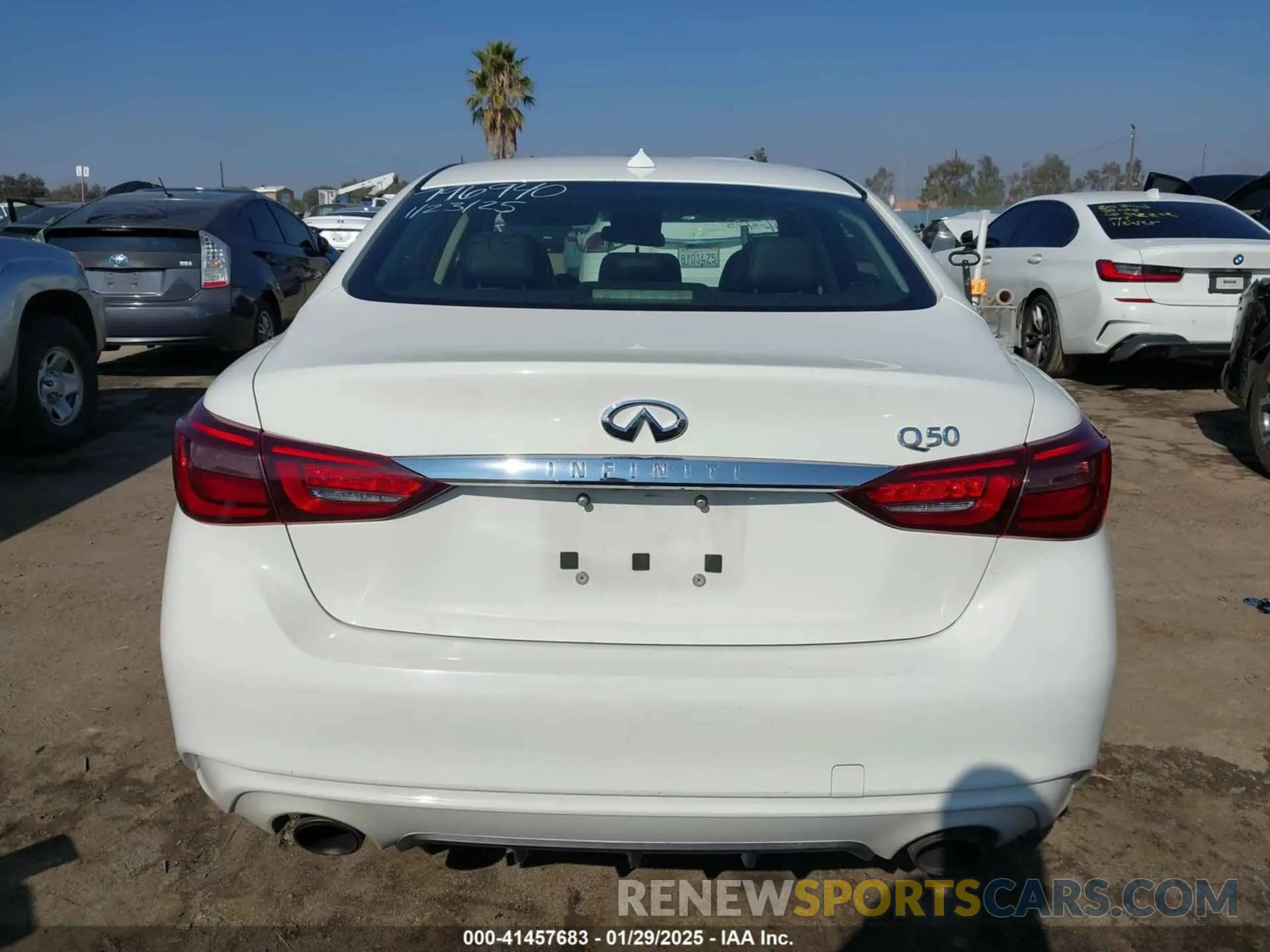 16 Фотография поврежденного автомобиля JN1EV7AP3LM207994 INFINITI Q50 2020