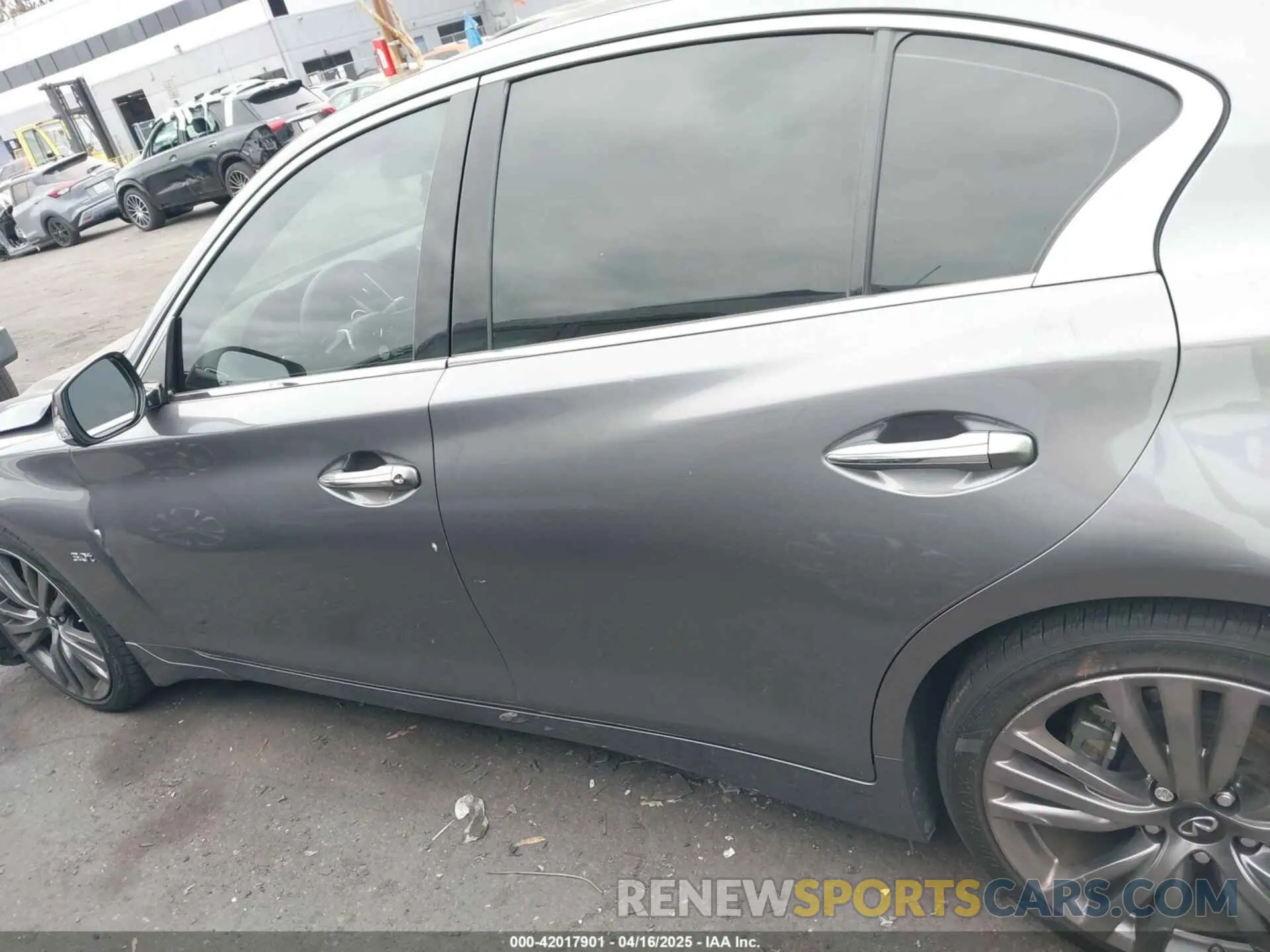 15 Фотография поврежденного автомобиля JN1EV7AP3LM208059 INFINITI Q50 2020