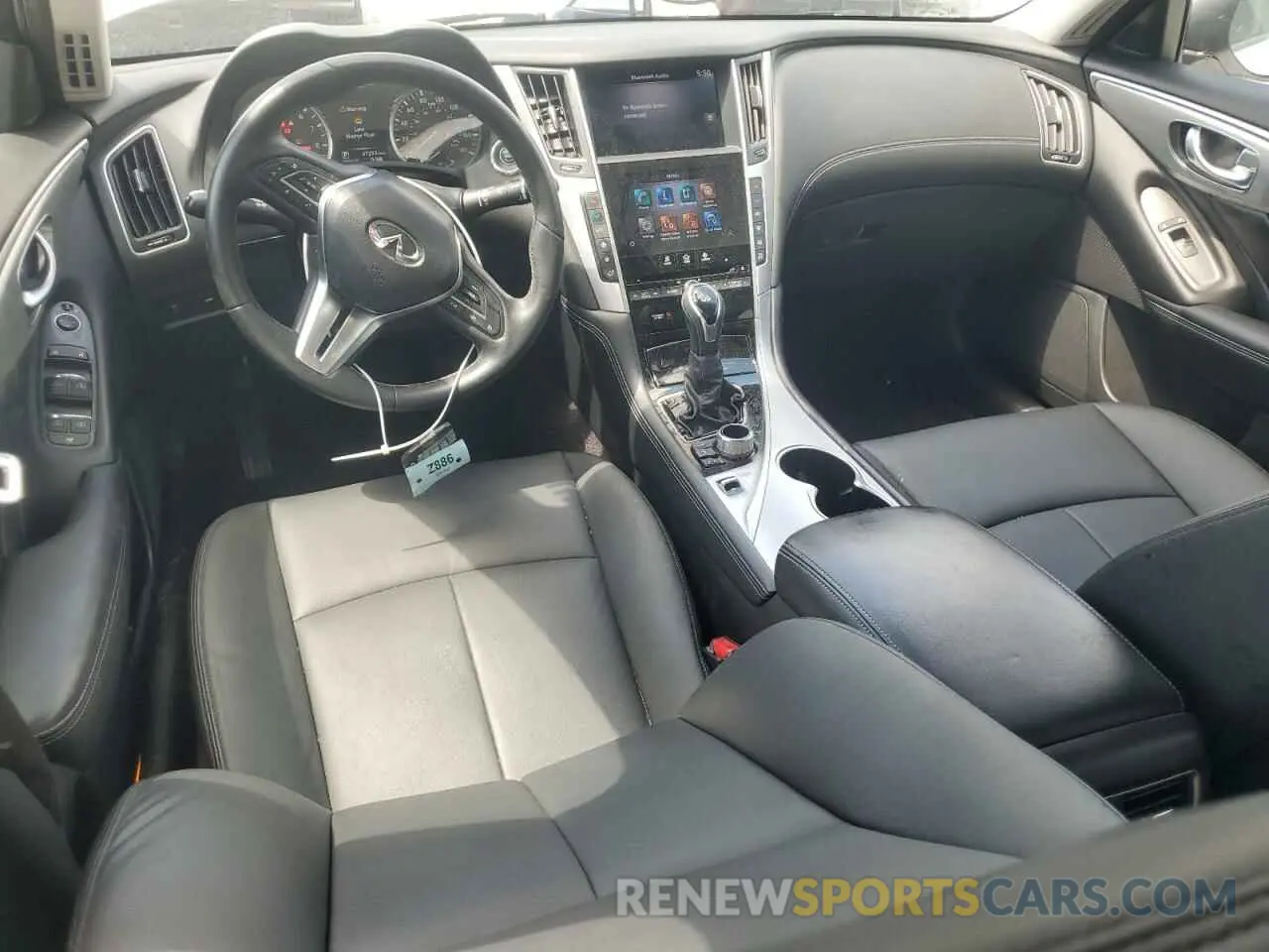 8 Фотография поврежденного автомобиля JN1EV7AP3LM208515 INFINITI Q50 2020