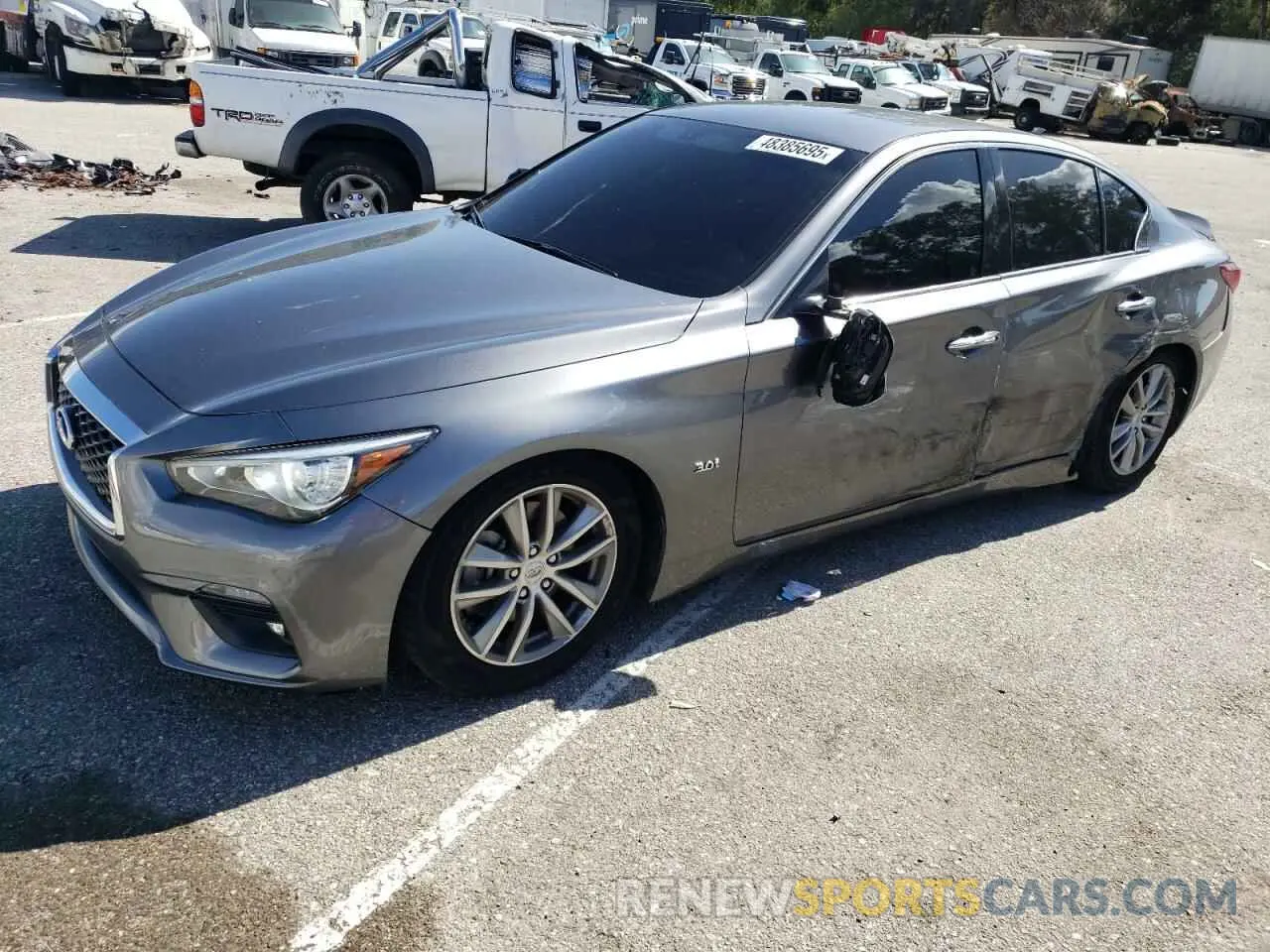 1 Photograph of a damaged car JN1EV7AP5LM200190 INFINITI Q50 2020