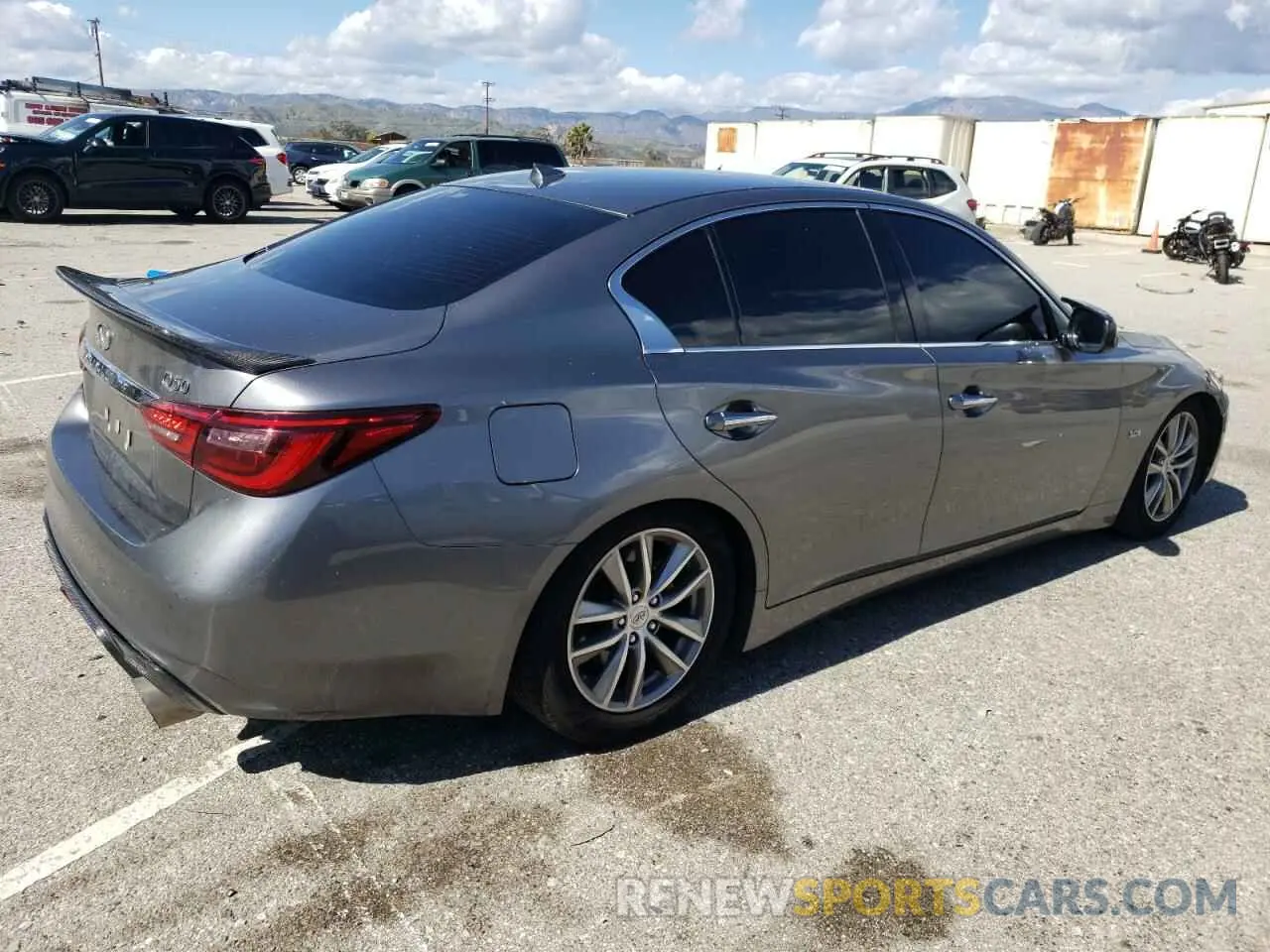 3 Photograph of a damaged car JN1EV7AP5LM200190 INFINITI Q50 2020