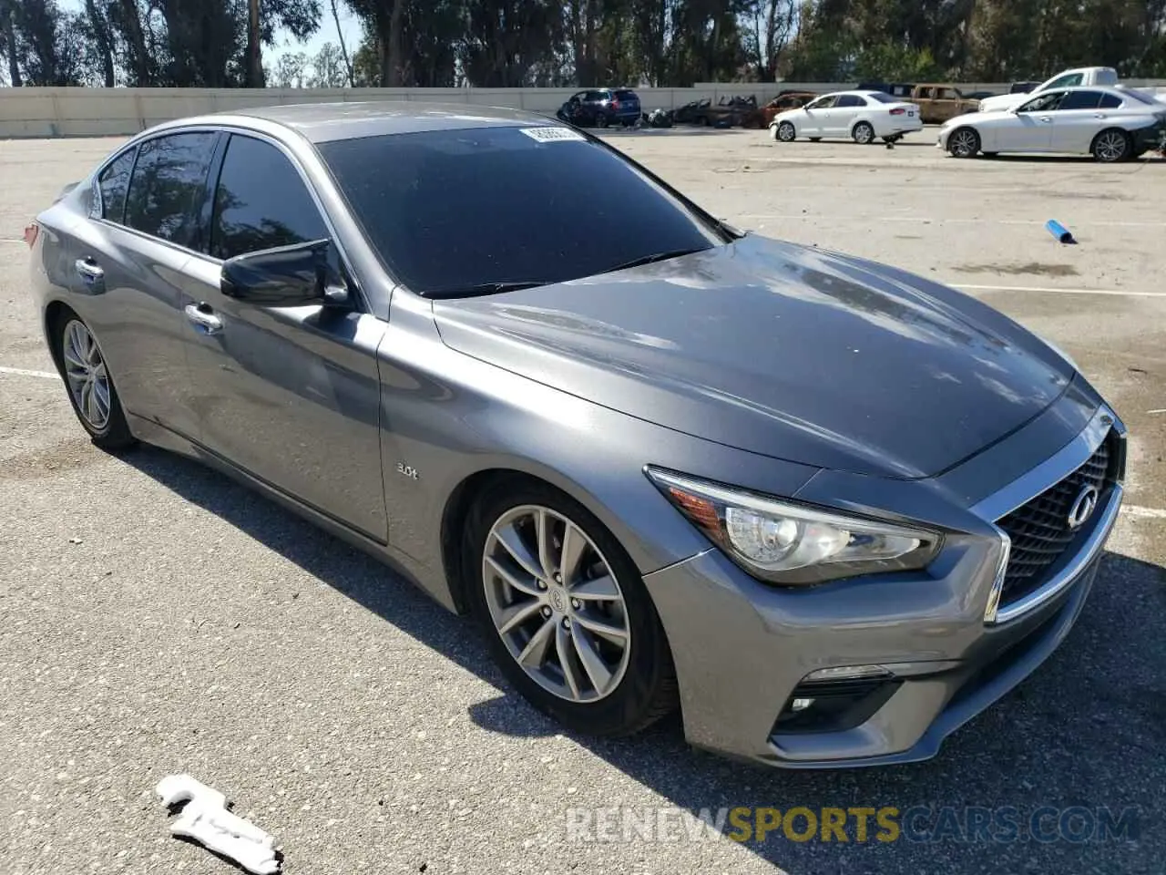 4 Photograph of a damaged car JN1EV7AP5LM200190 INFINITI Q50 2020