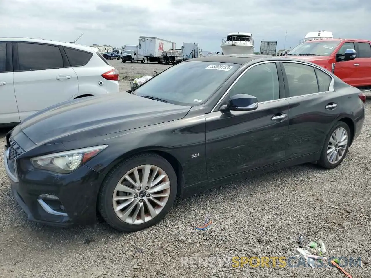 1 Photograph of a damaged car JN1EV7AP5LM200335 INFINITI Q50 2020