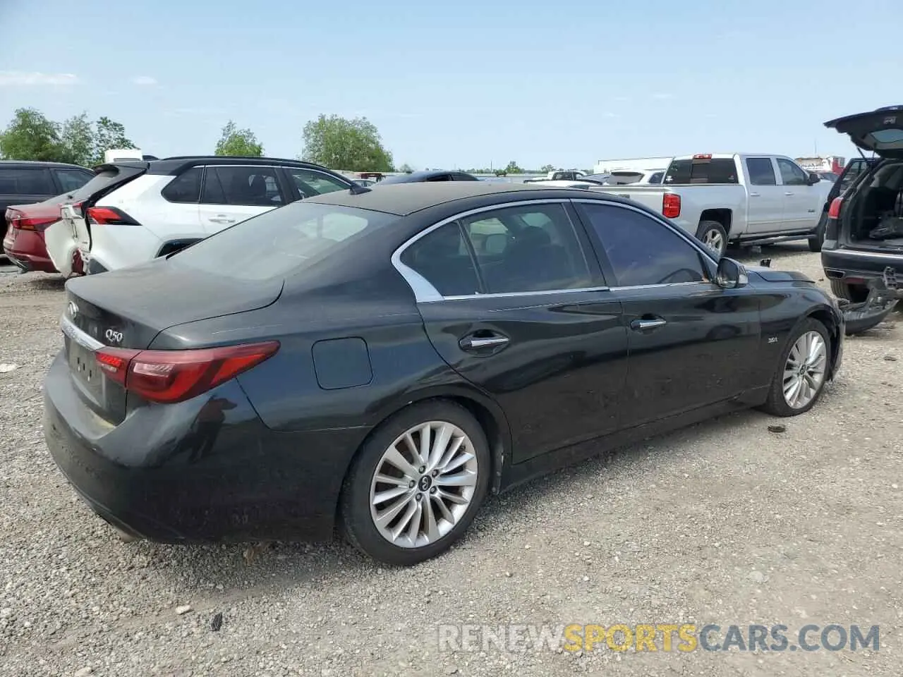 3 Photograph of a damaged car JN1EV7AP5LM200335 INFINITI Q50 2020