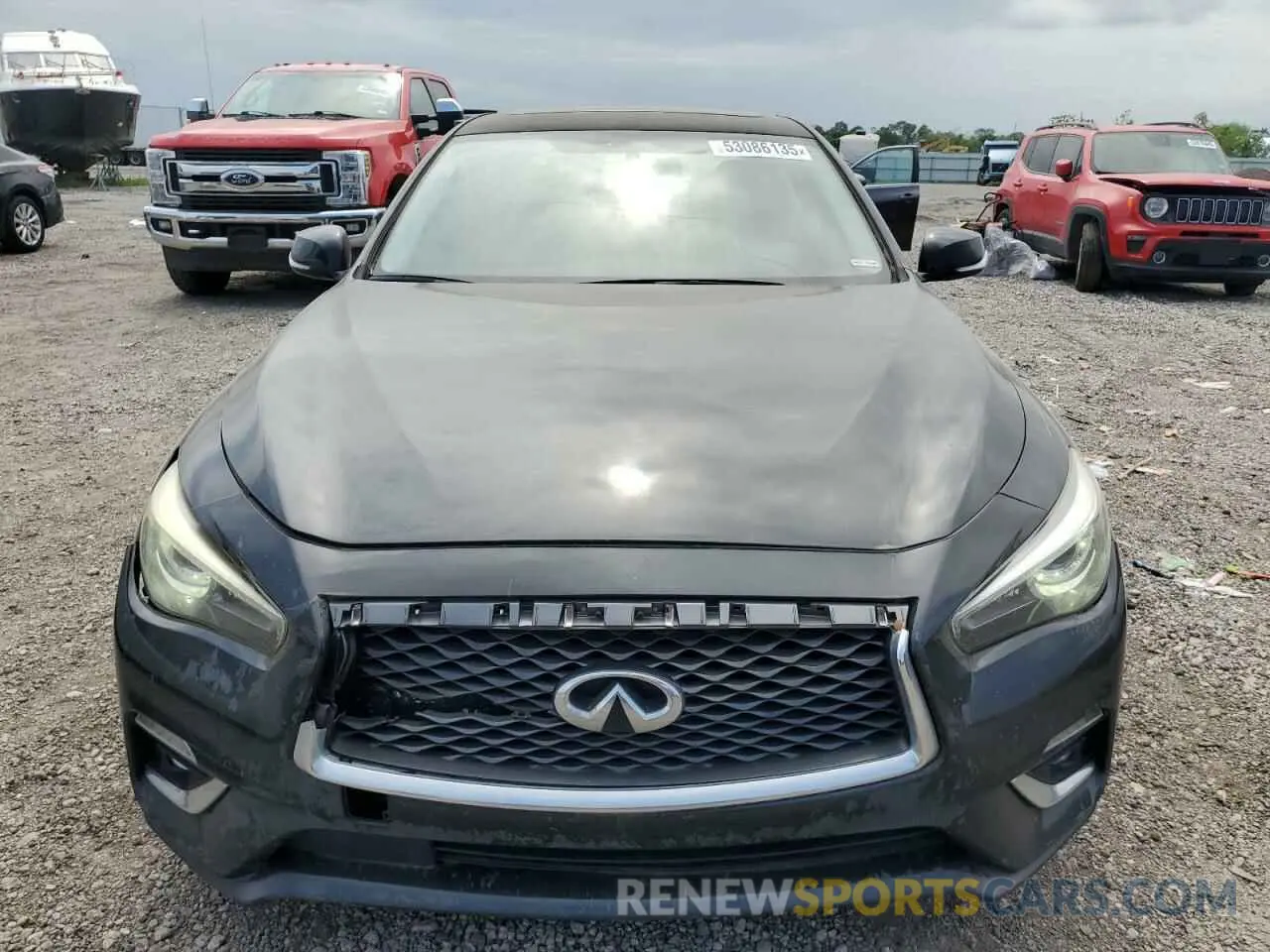 5 Photograph of a damaged car JN1EV7AP5LM200335 INFINITI Q50 2020