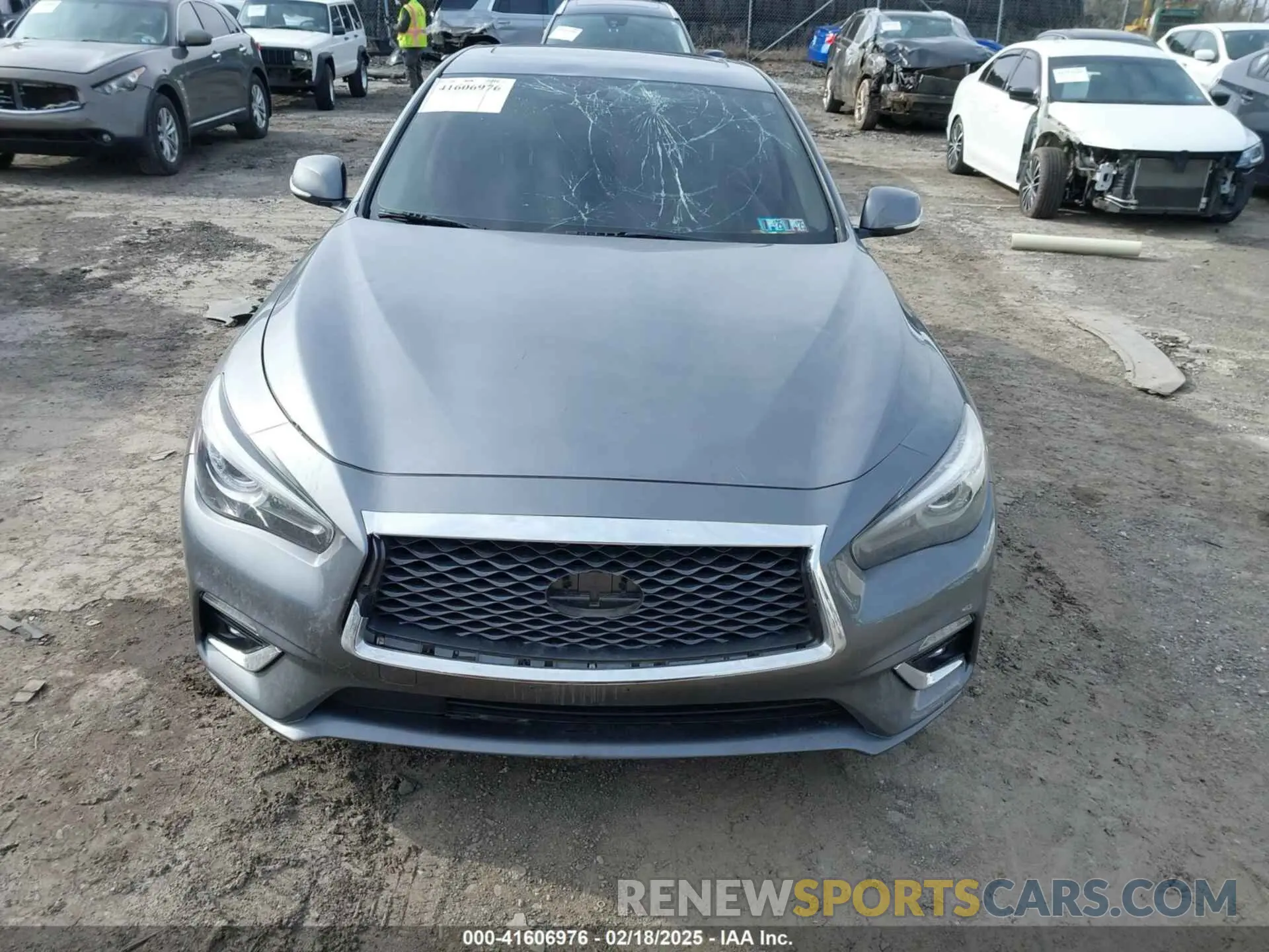 11 Фотография поврежденного автомобиля JN1EV7AP5LM206300 INFINITI Q50 2020