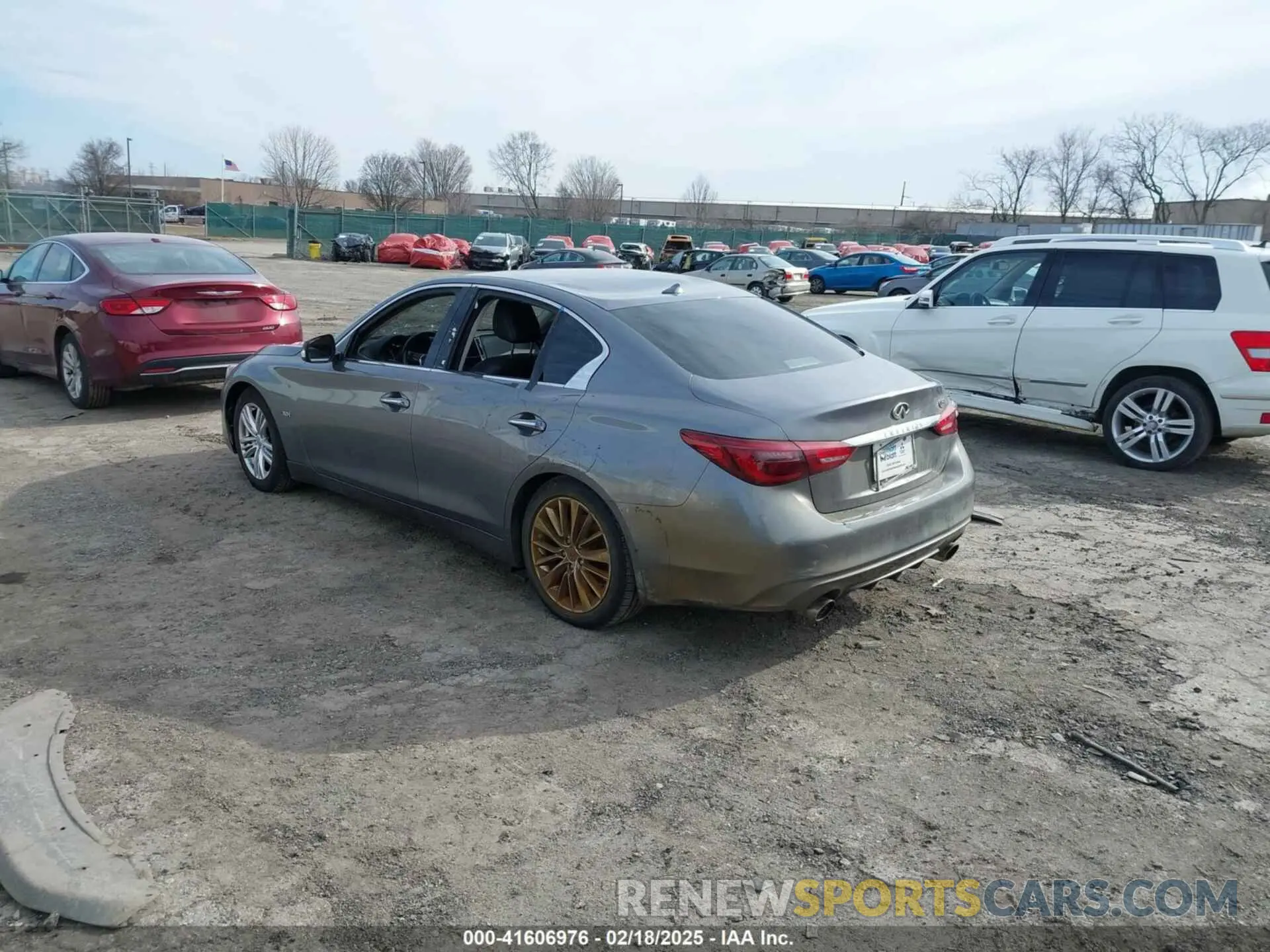 3 Фотография поврежденного автомобиля JN1EV7AP5LM206300 INFINITI Q50 2020