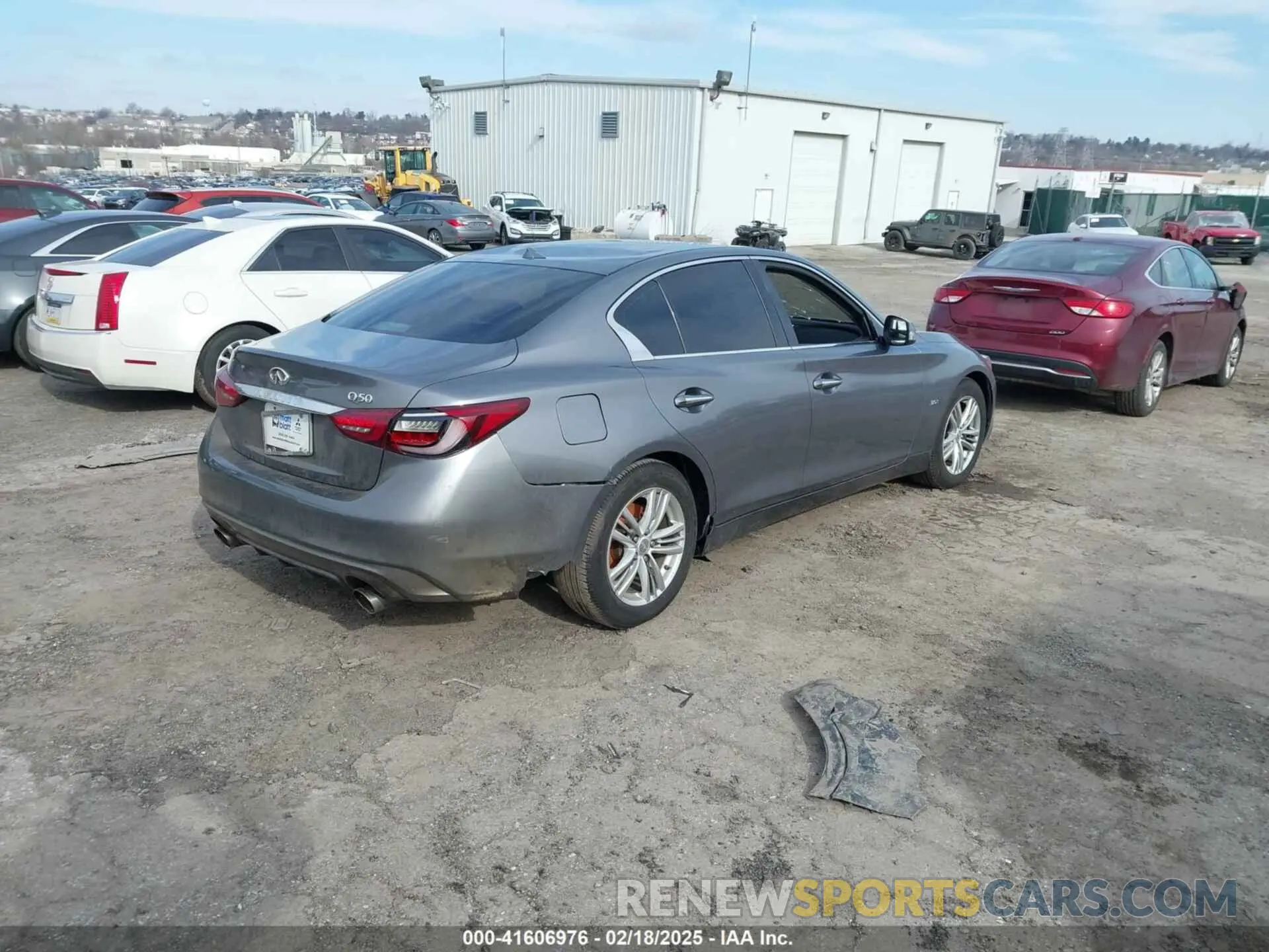 4 Фотография поврежденного автомобиля JN1EV7AP5LM206300 INFINITI Q50 2020