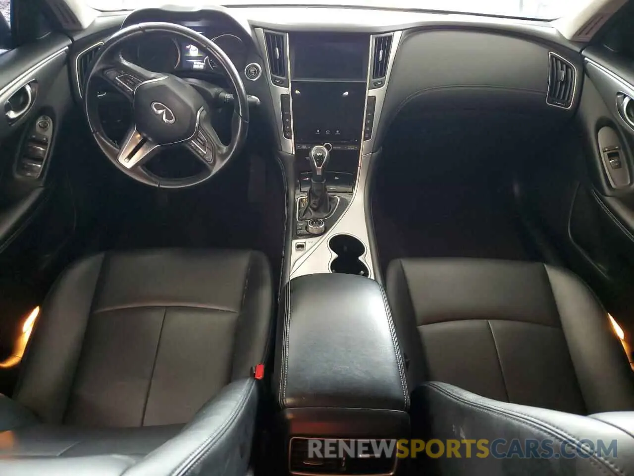 8 Photograph of a damaged car JN1EV7AP5LM206636 INFINITI Q50 2020