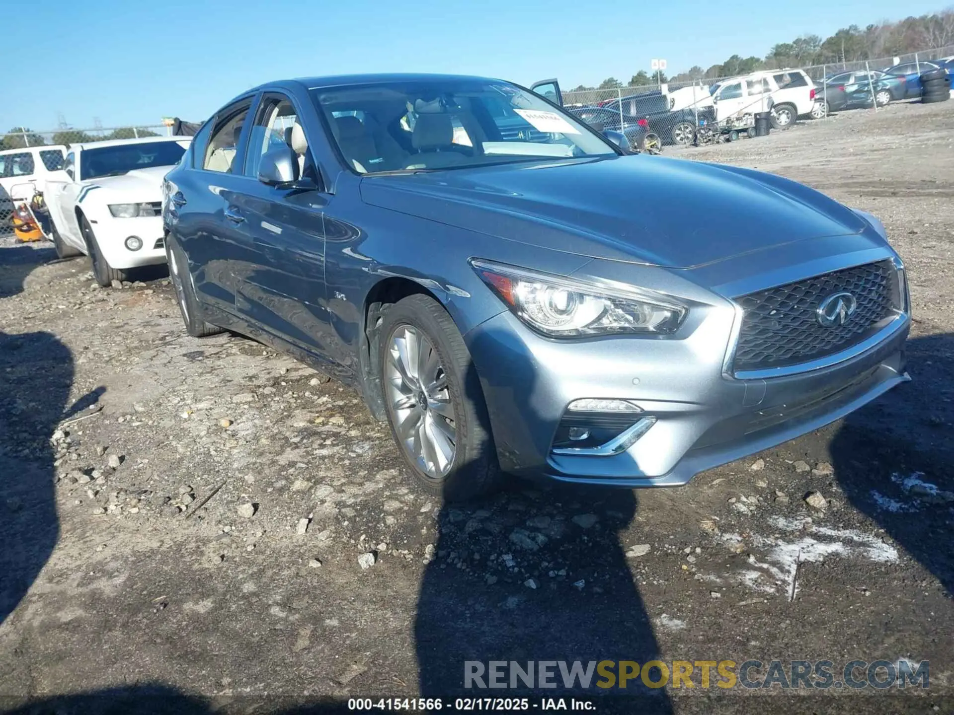 1 Photograph of a damaged car JN1EV7AP6LM201347 INFINITI Q50 2020