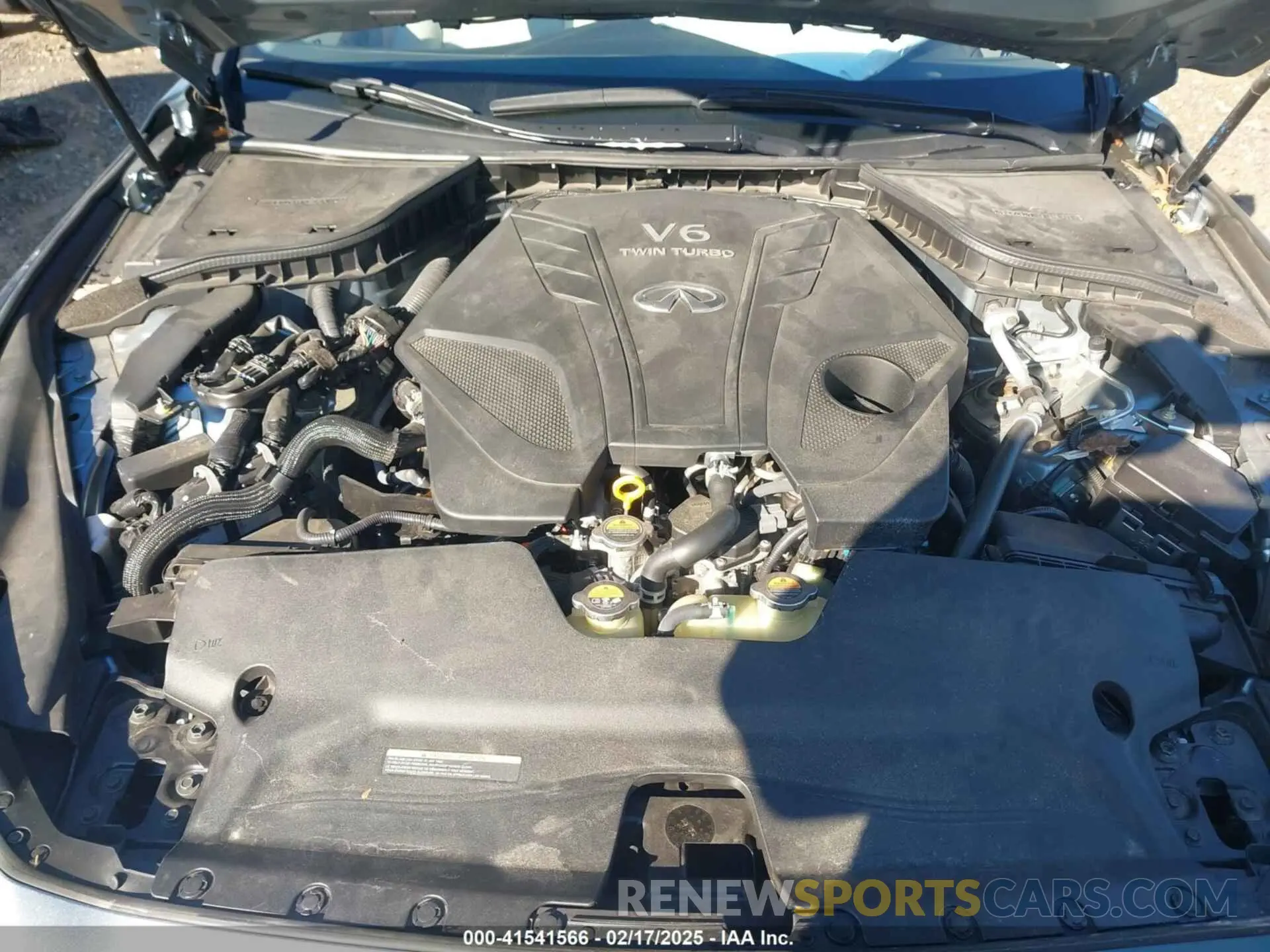 10 Photograph of a damaged car JN1EV7AP6LM201347 INFINITI Q50 2020
