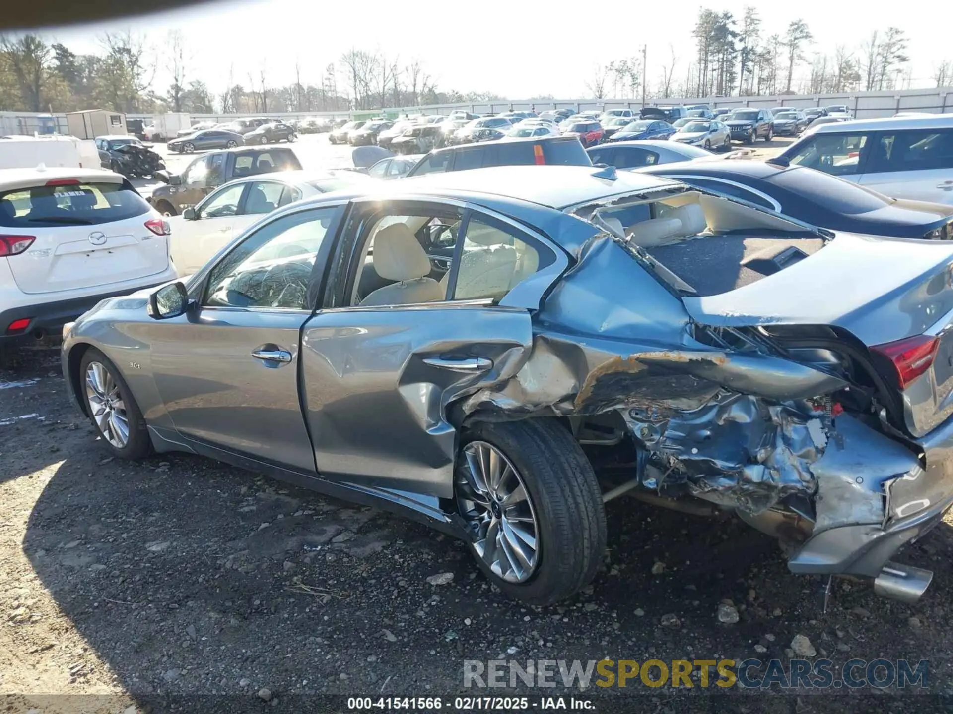 13 Photograph of a damaged car JN1EV7AP6LM201347 INFINITI Q50 2020
