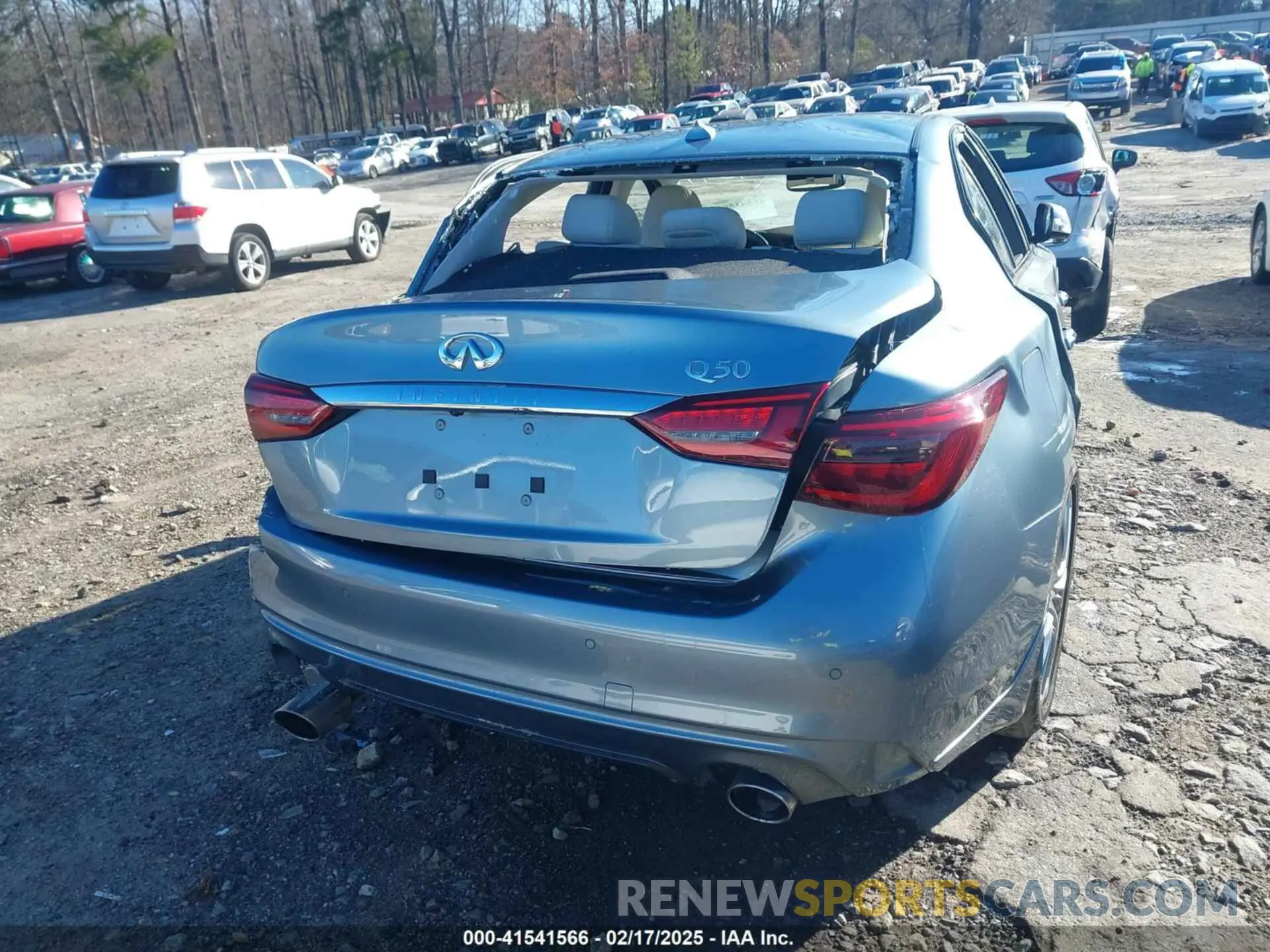 15 Photograph of a damaged car JN1EV7AP6LM201347 INFINITI Q50 2020
