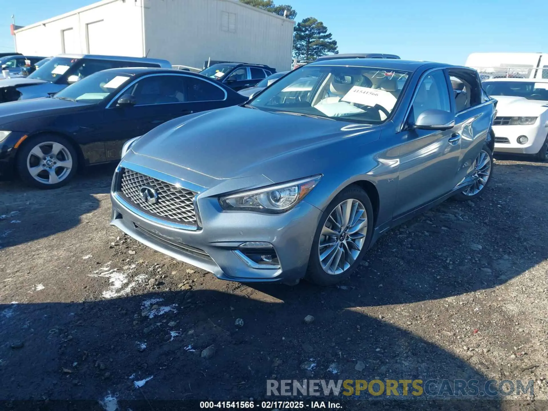 2 Photograph of a damaged car JN1EV7AP6LM201347 INFINITI Q50 2020