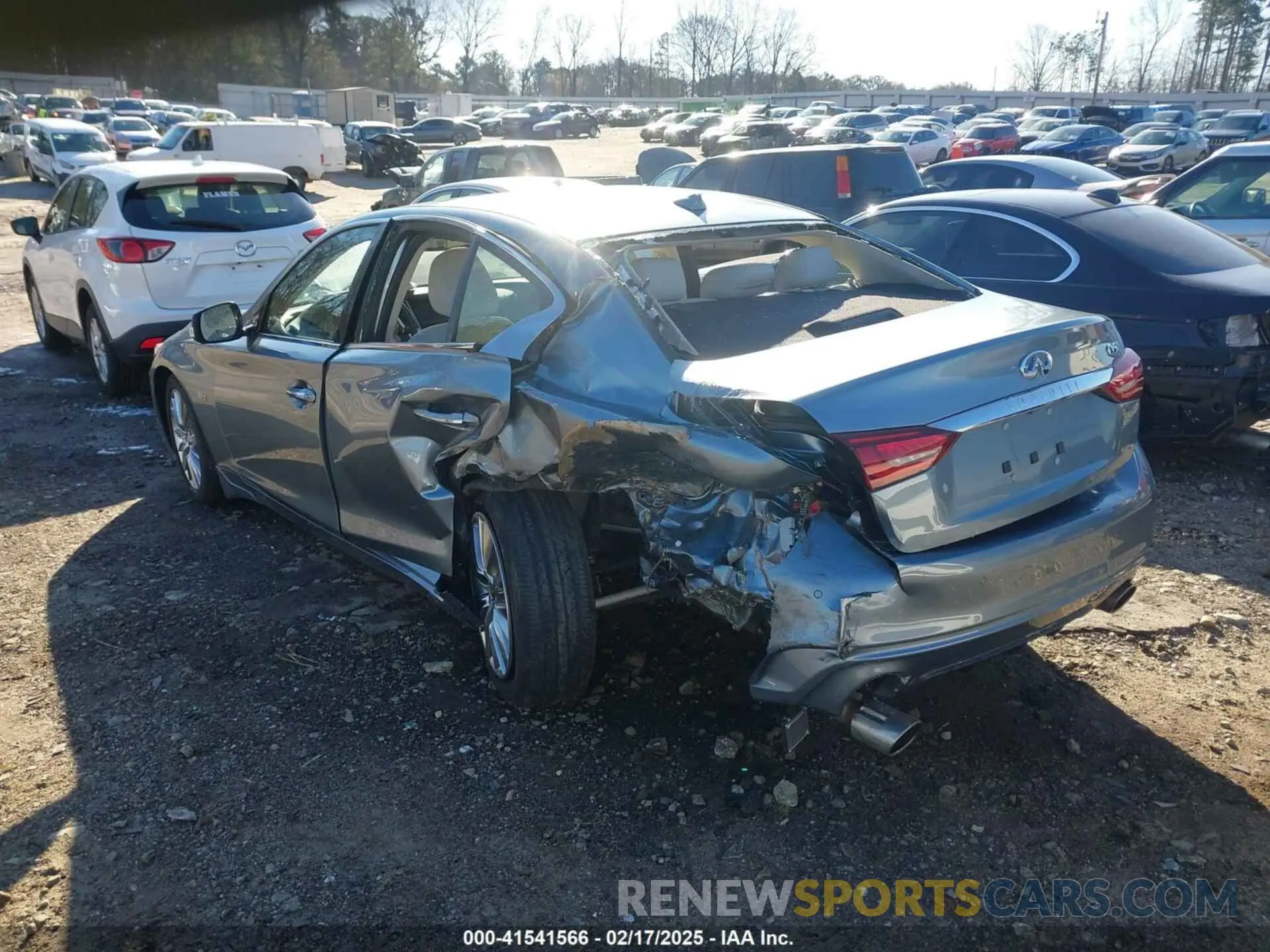 3 Photograph of a damaged car JN1EV7AP6LM201347 INFINITI Q50 2020