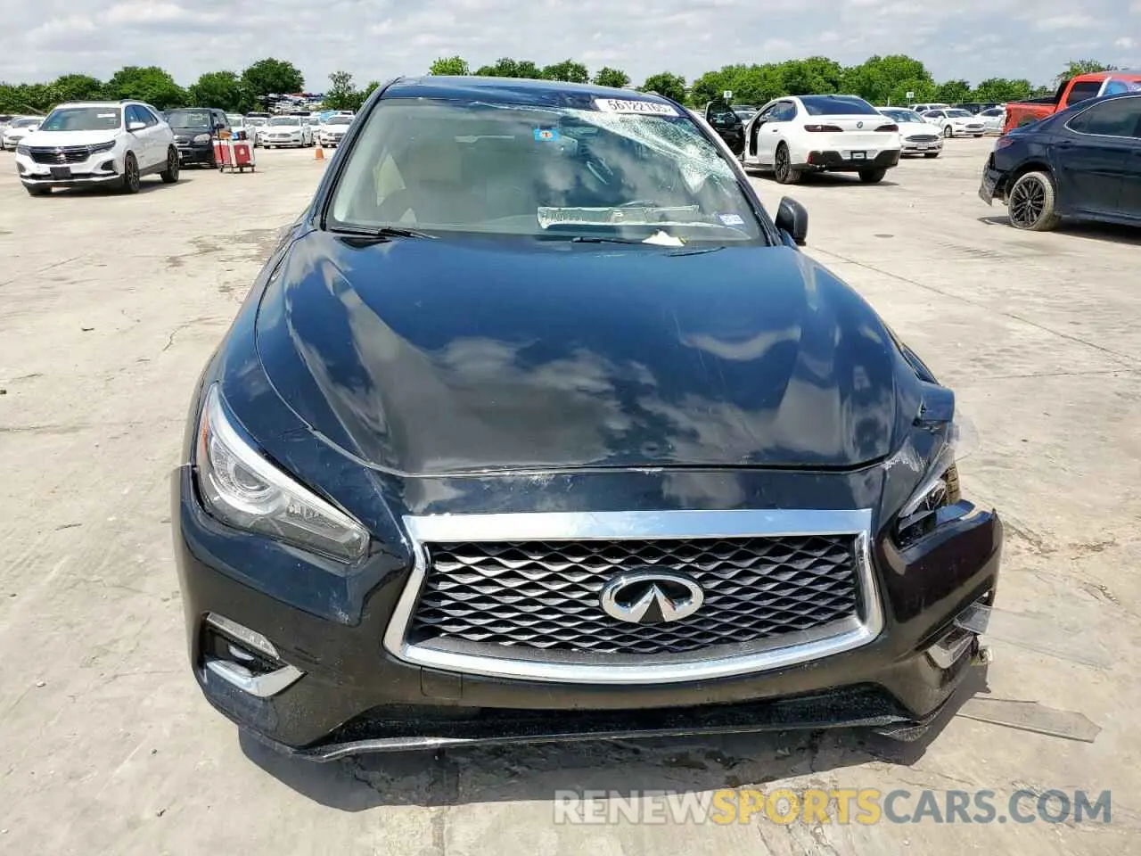 5 Photograph of a damaged car JN1EV7AP6LM203678 INFINITI Q50 2020