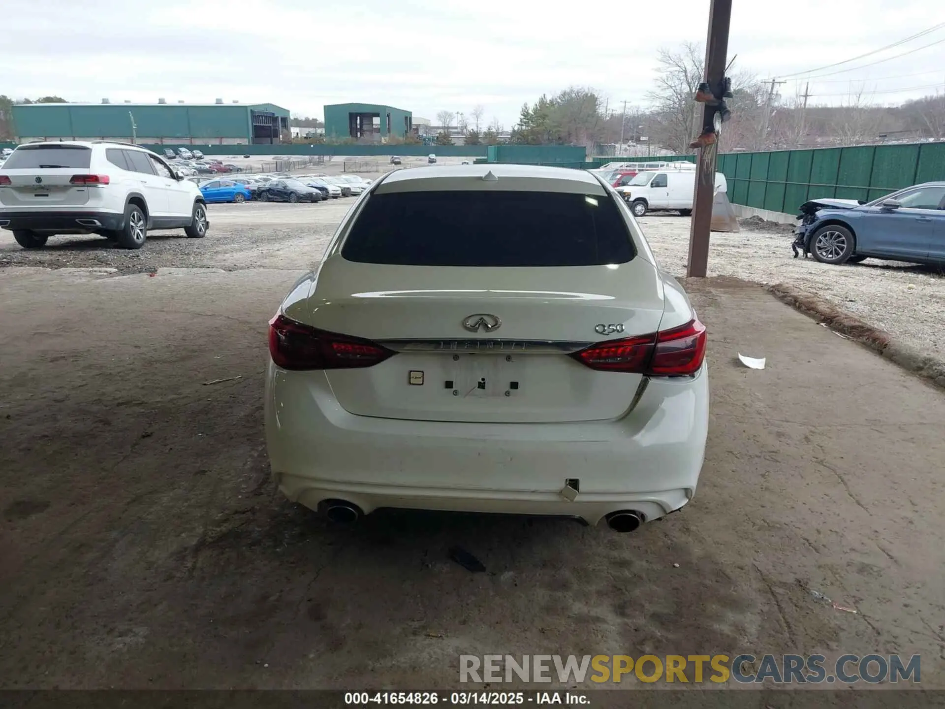 15 Фотография поврежденного автомобиля JN1EV7AP6LM204474 INFINITI Q50 2020