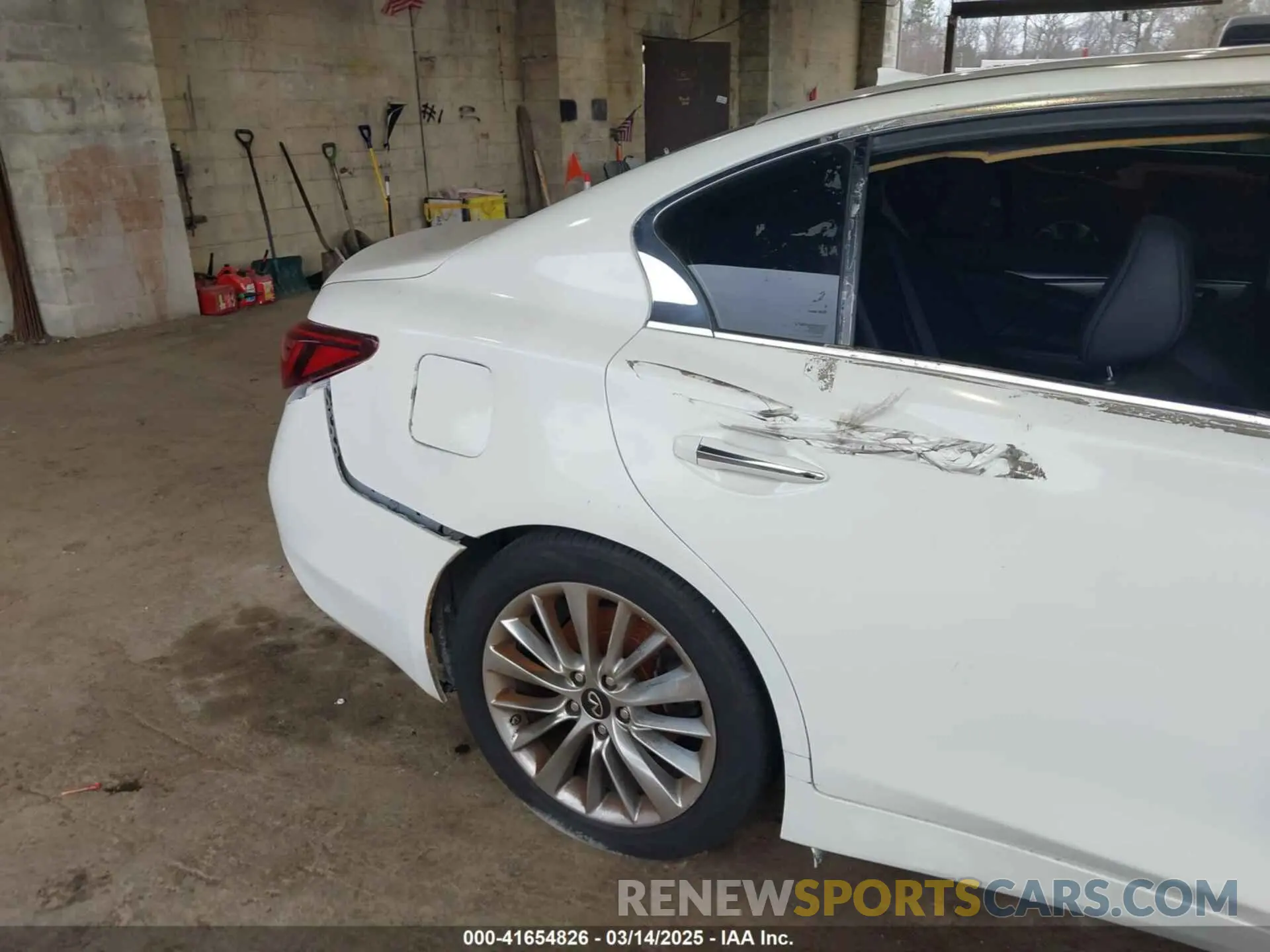 16 Фотография поврежденного автомобиля JN1EV7AP6LM204474 INFINITI Q50 2020