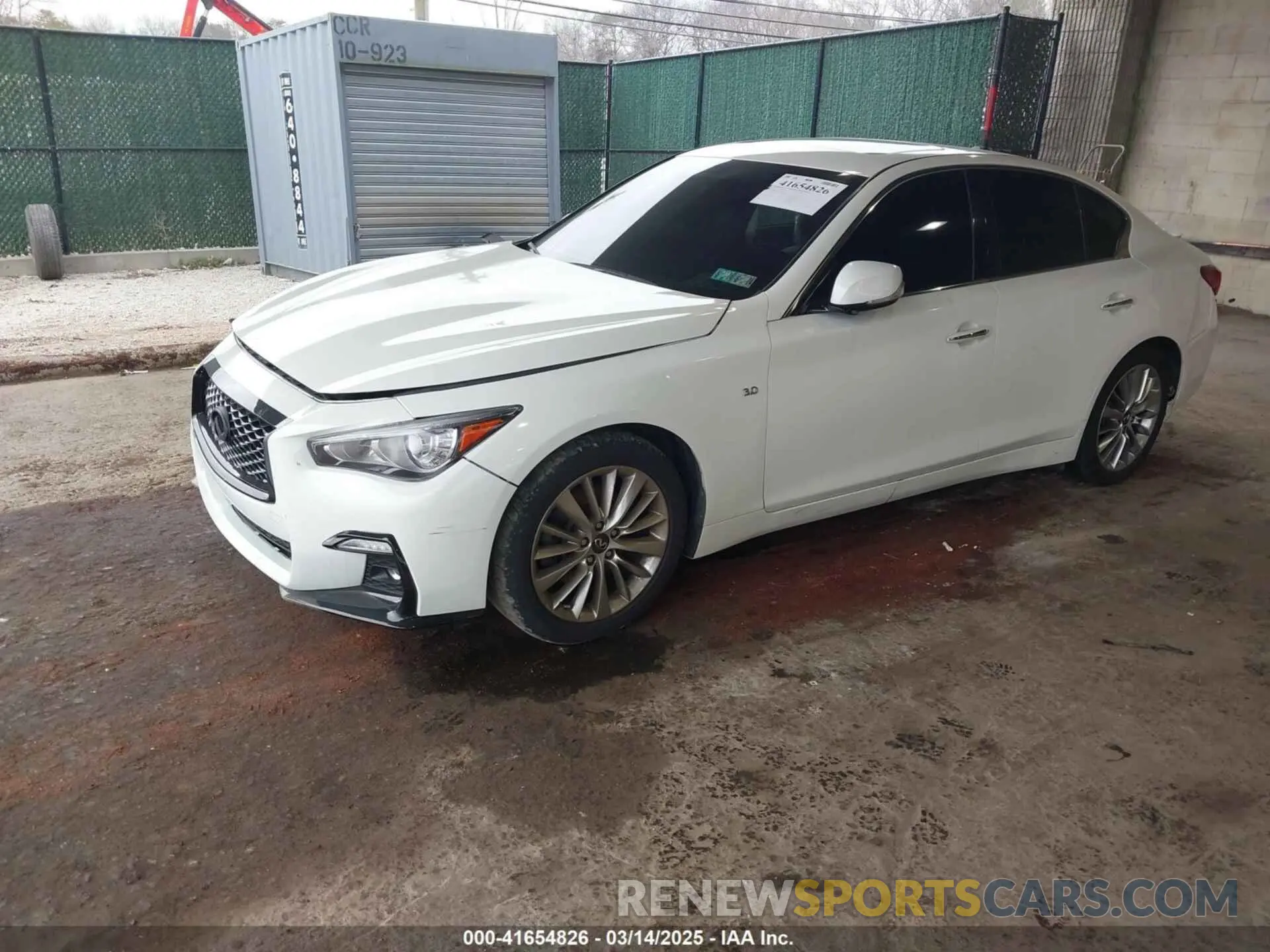 2 Фотография поврежденного автомобиля JN1EV7AP6LM204474 INFINITI Q50 2020