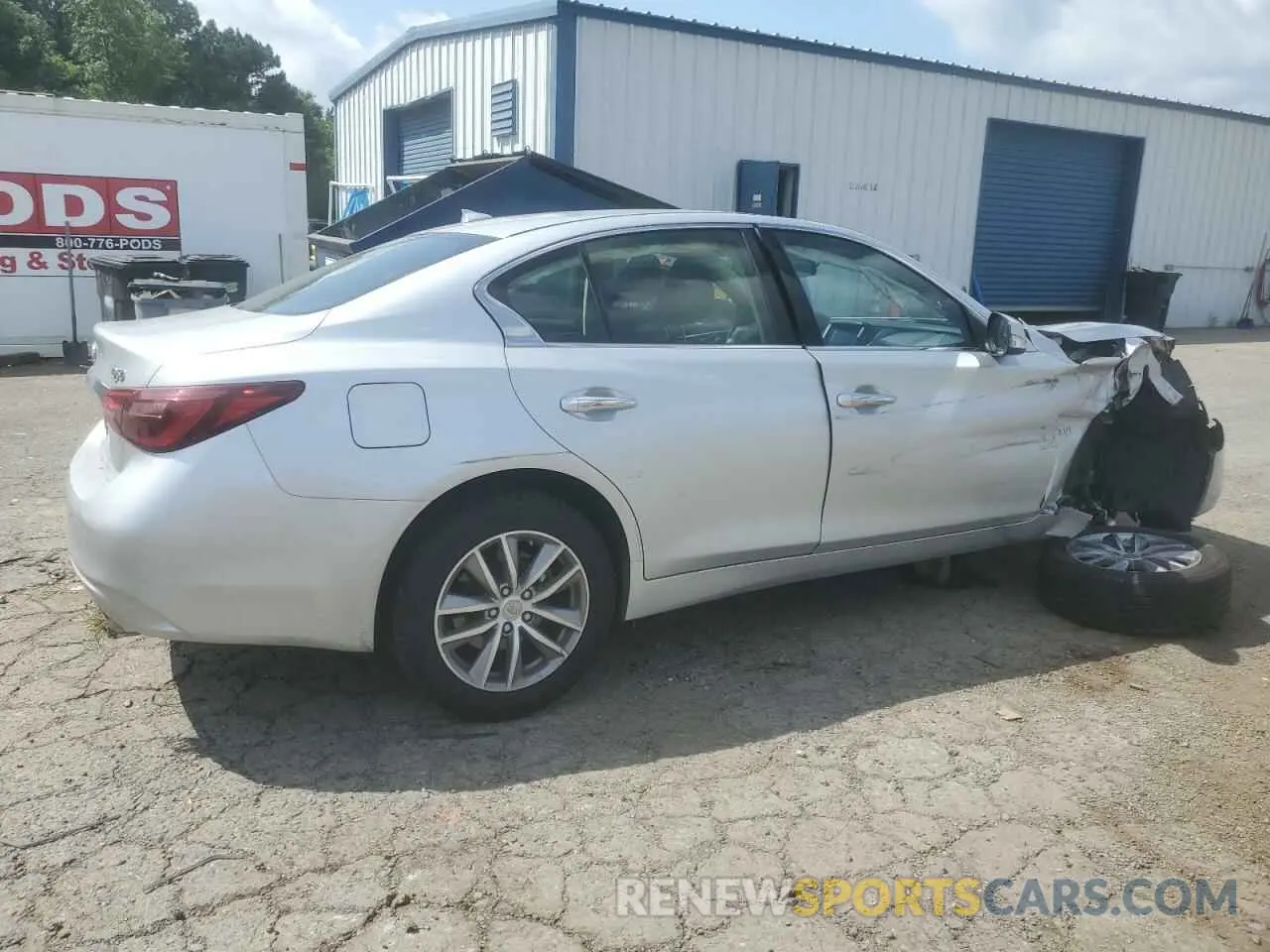 3 Фотография поврежденного автомобиля JN1EV7AP6LM207293 INFINITI Q50 2020