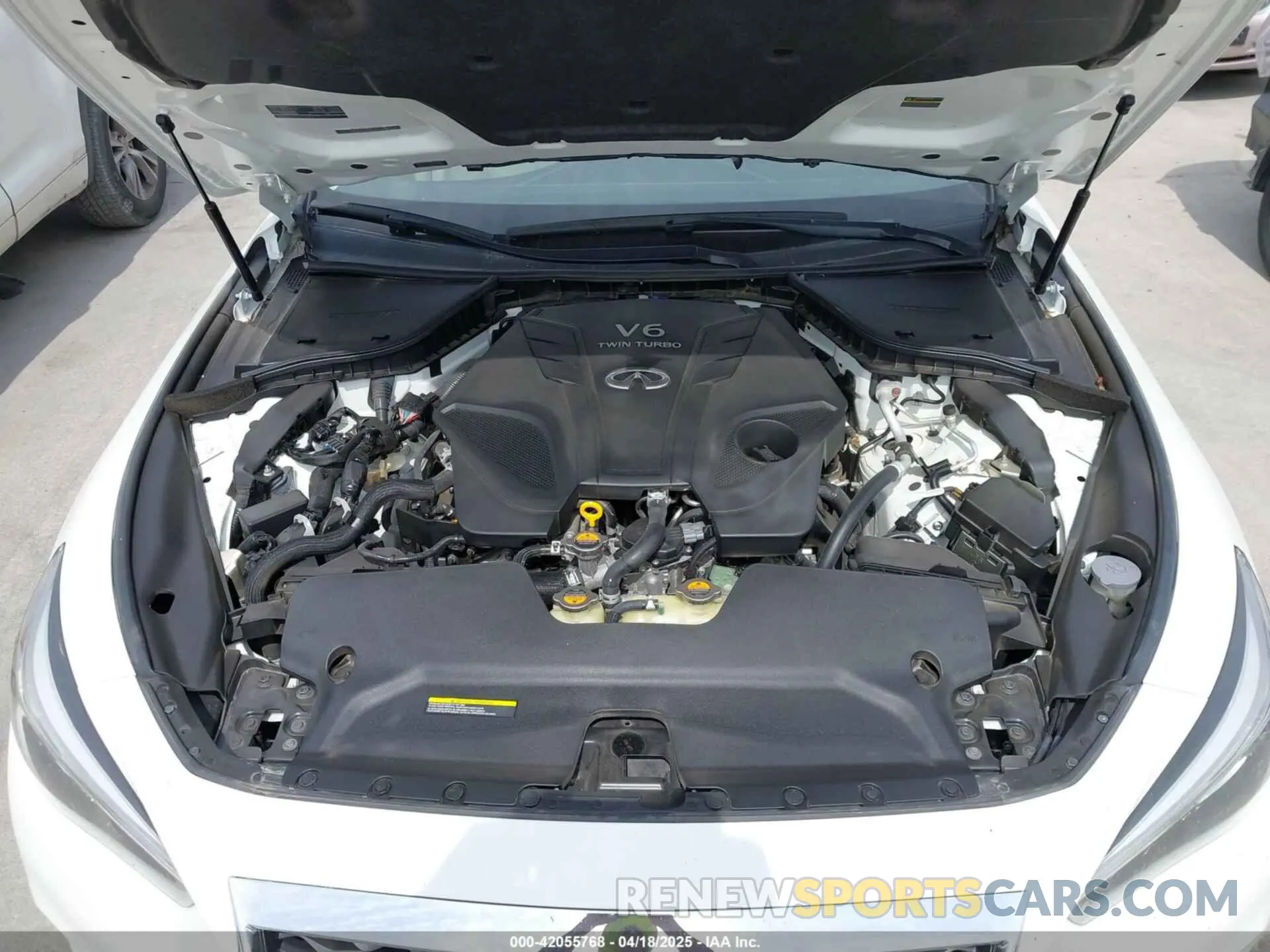 10 Фотография поврежденного автомобиля JN1EV7AP7LM201535 INFINITI Q50 2020