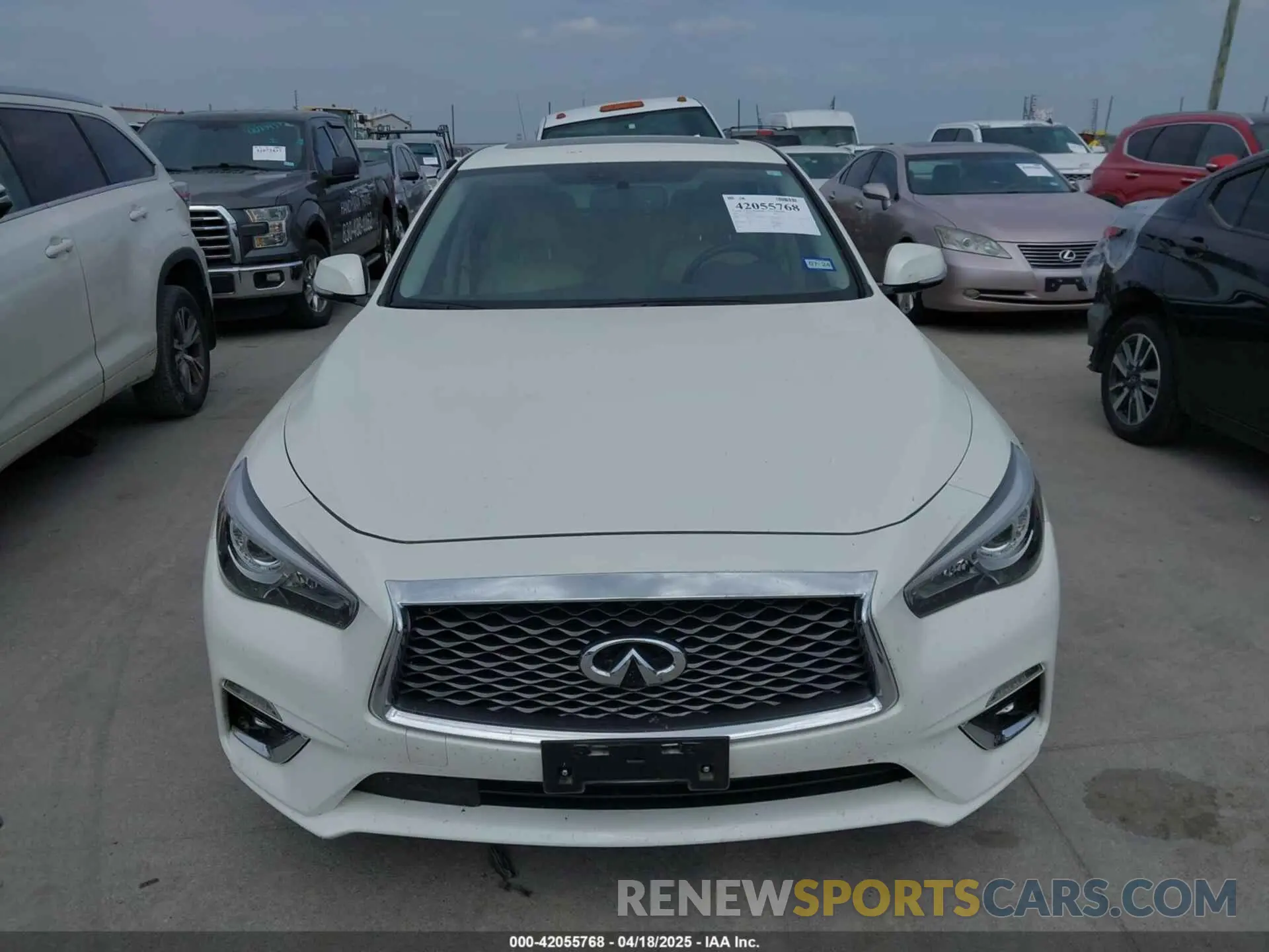 12 Фотография поврежденного автомобиля JN1EV7AP7LM201535 INFINITI Q50 2020