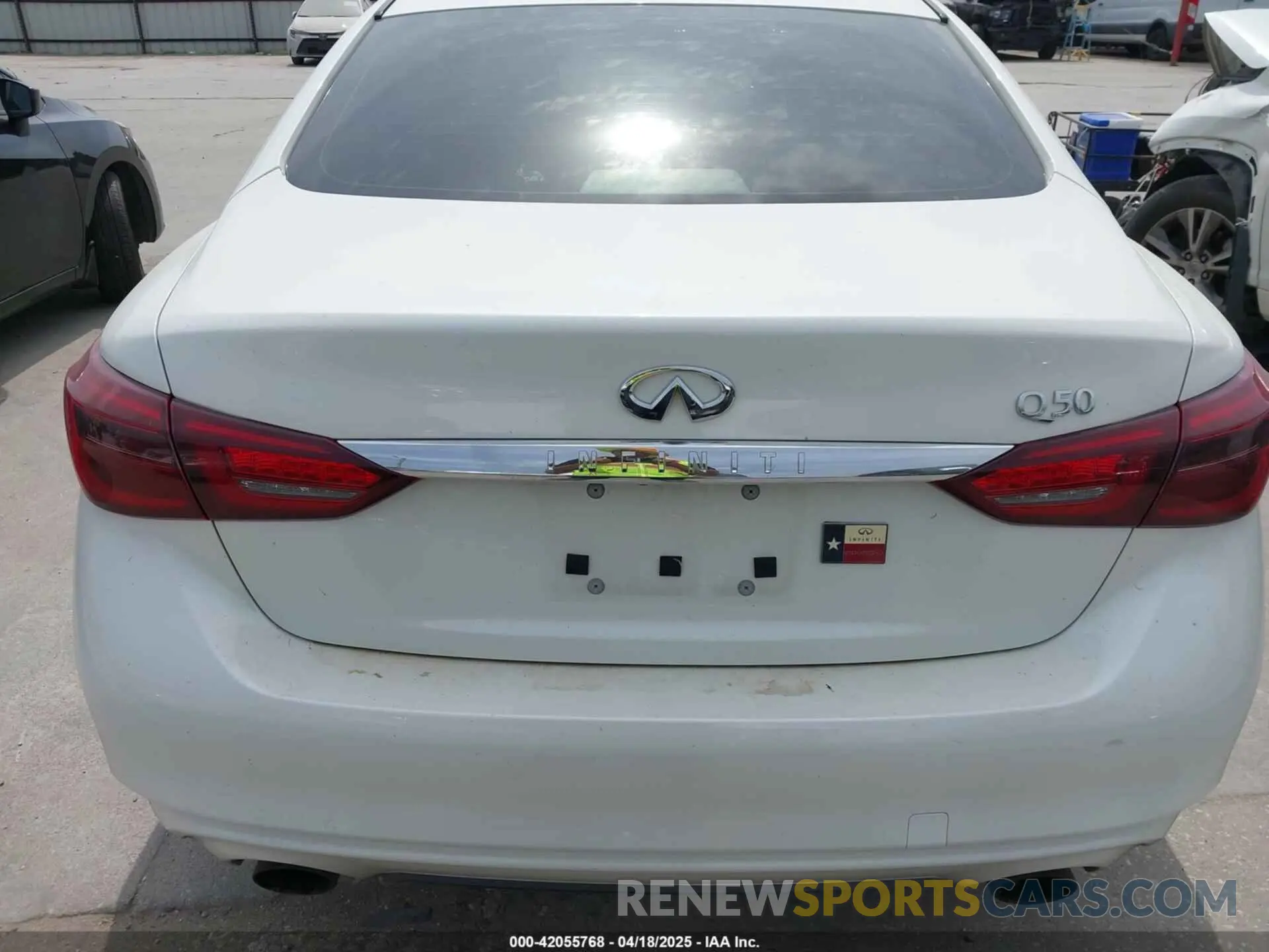 16 Фотография поврежденного автомобиля JN1EV7AP7LM201535 INFINITI Q50 2020