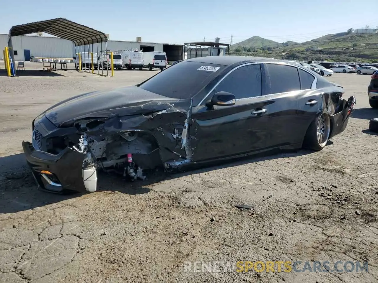 1 Фотография поврежденного автомобиля JN1EV7AP7LM202944 INFINITI Q50 2020