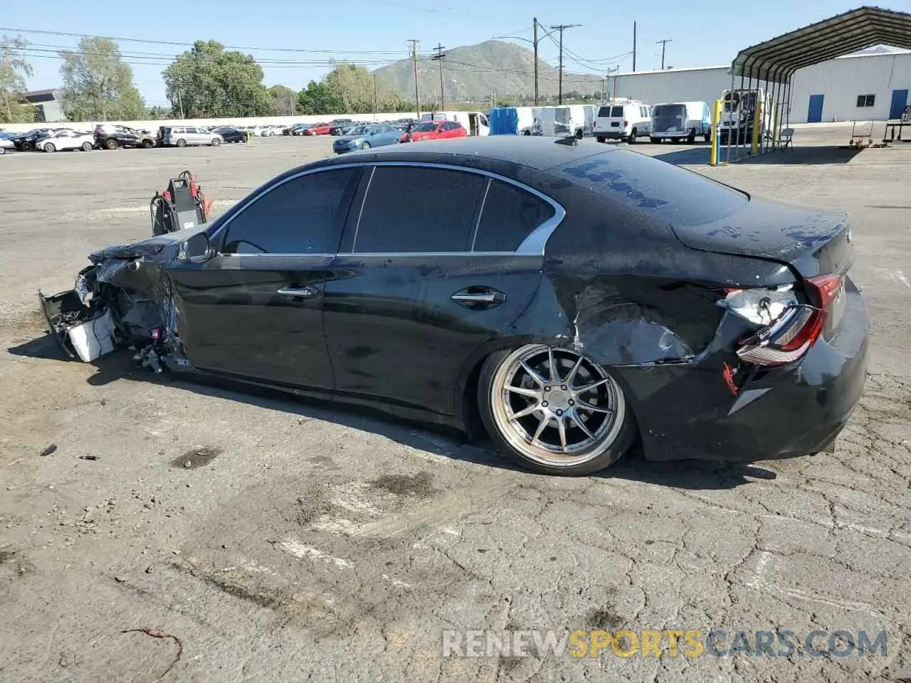 2 Фотография поврежденного автомобиля JN1EV7AP7LM202944 INFINITI Q50 2020