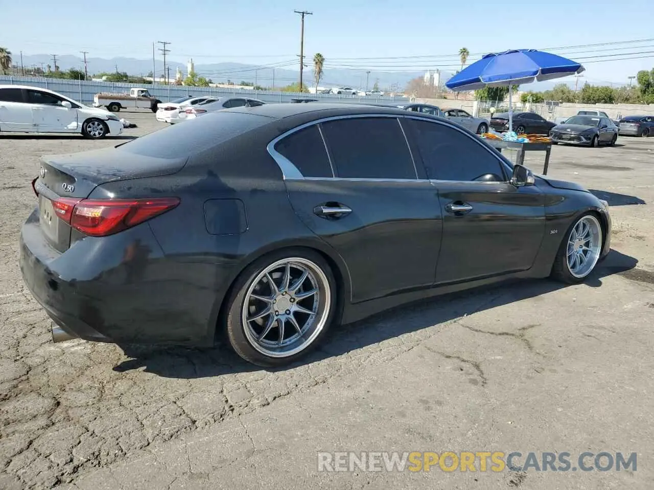 3 Фотография поврежденного автомобиля JN1EV7AP7LM202944 INFINITI Q50 2020